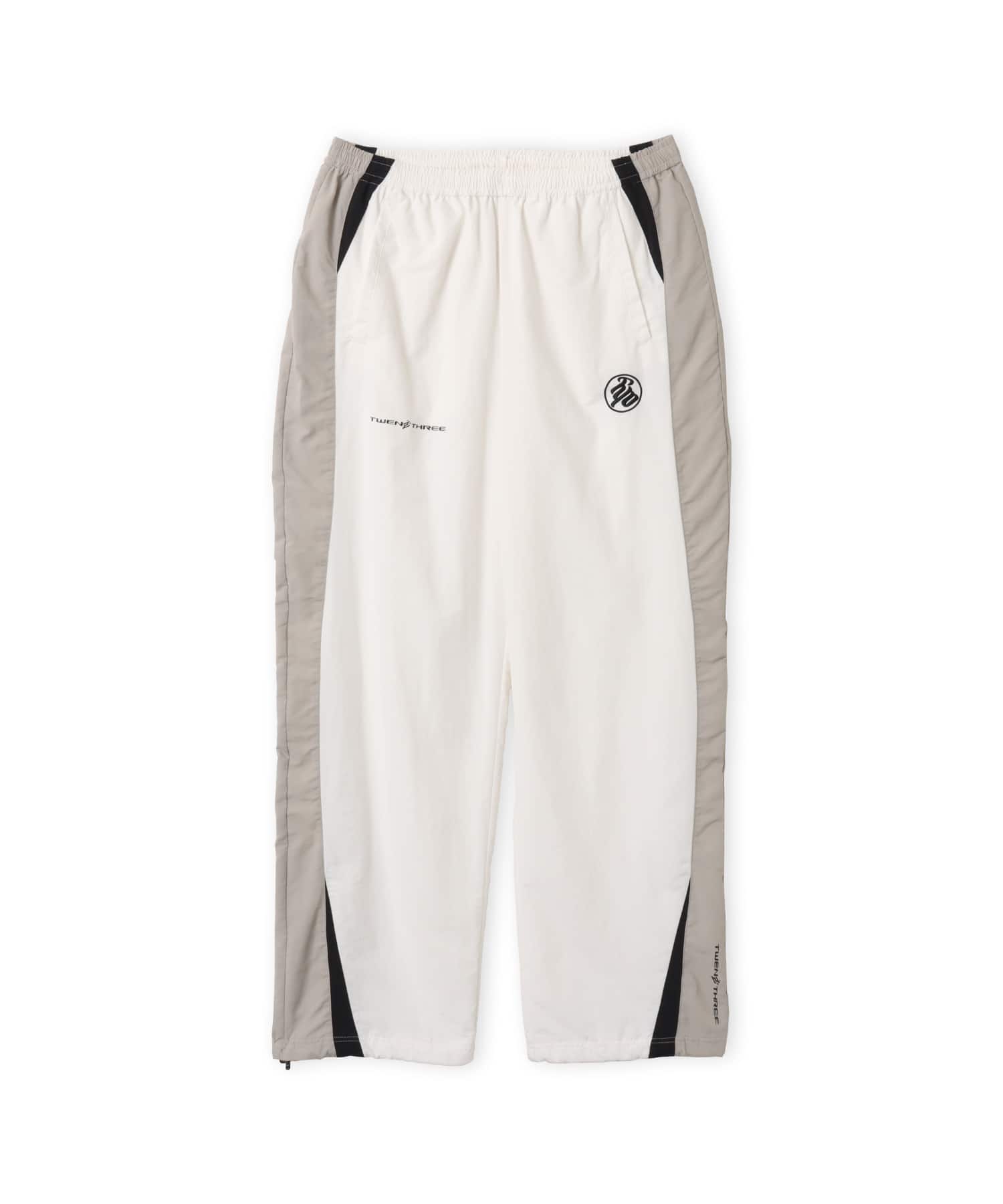 TOKYO 23 Nylon Track Pants WHITEのメイン画像