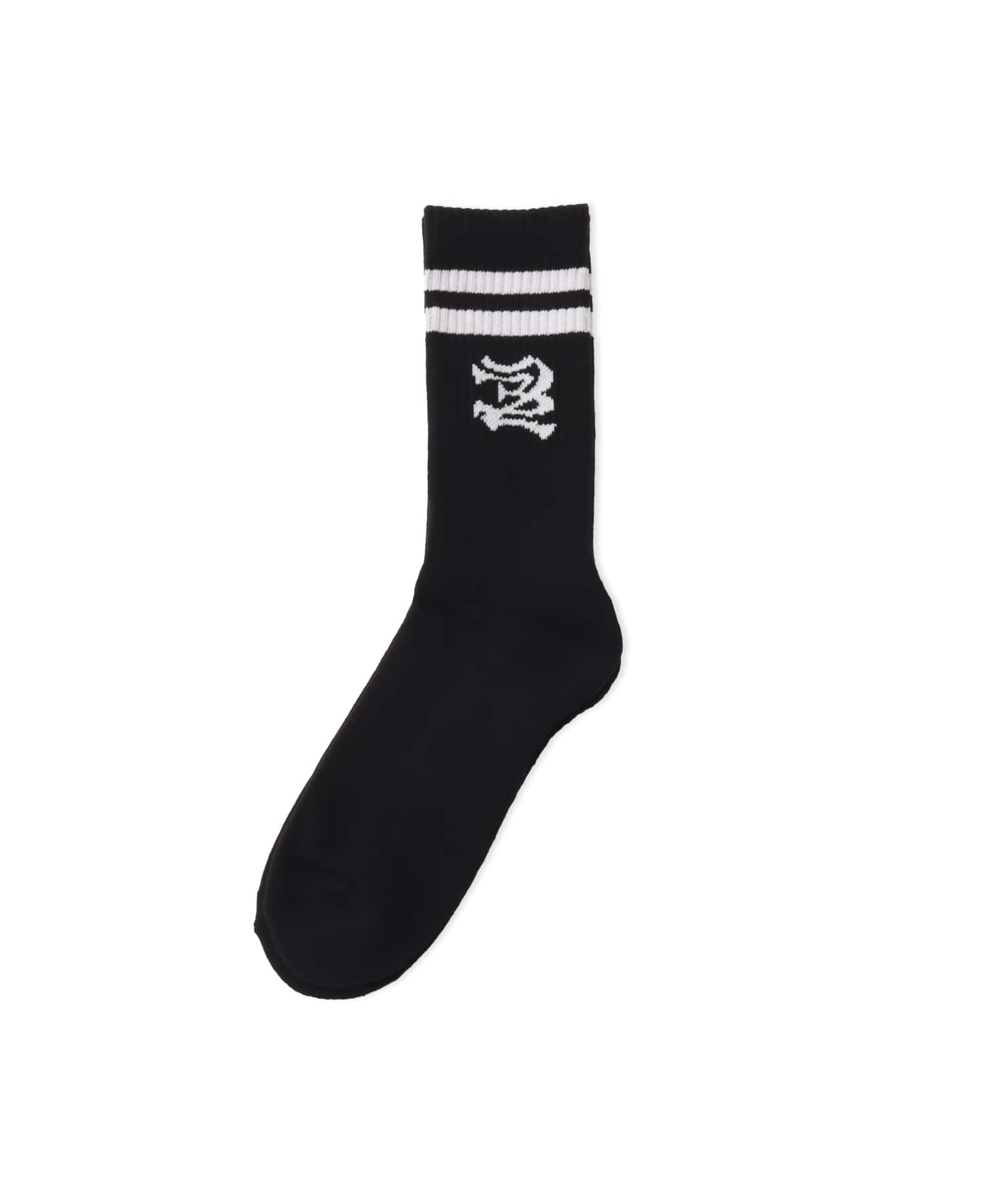 TOKYO 23 Line Logo Socks BLACKのメイン画像