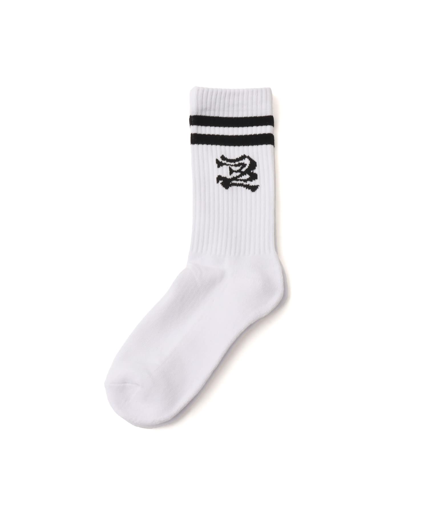 TOKYO 23 Line Logo Socks WHITEのメイン画像