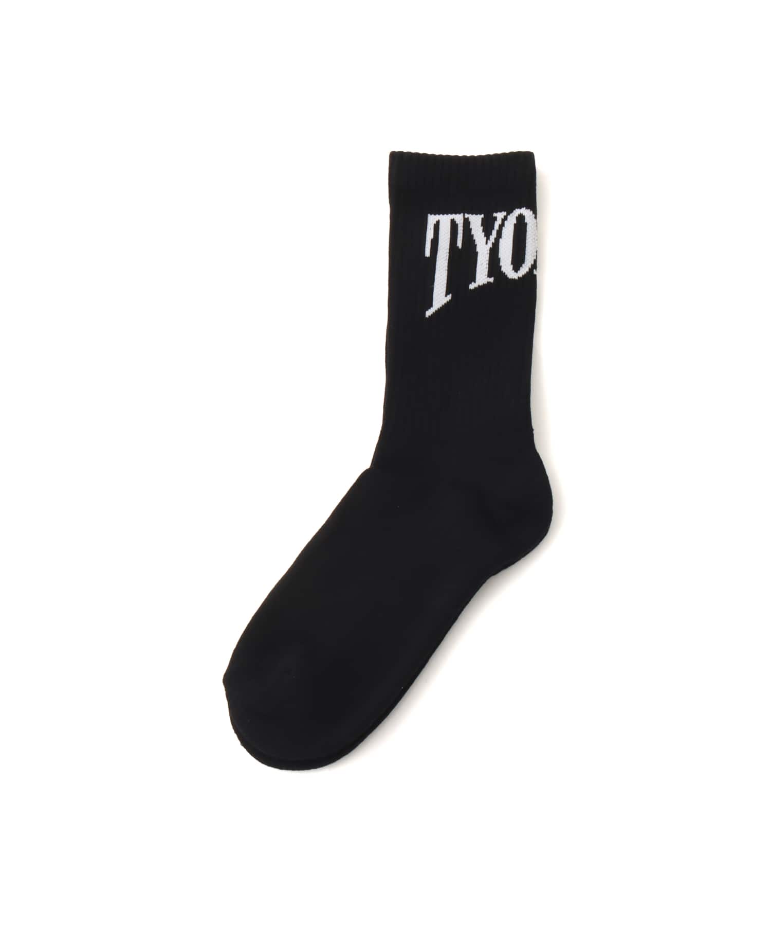 TOKYO 23 Arch Logo Socks BLACKのメイン画像