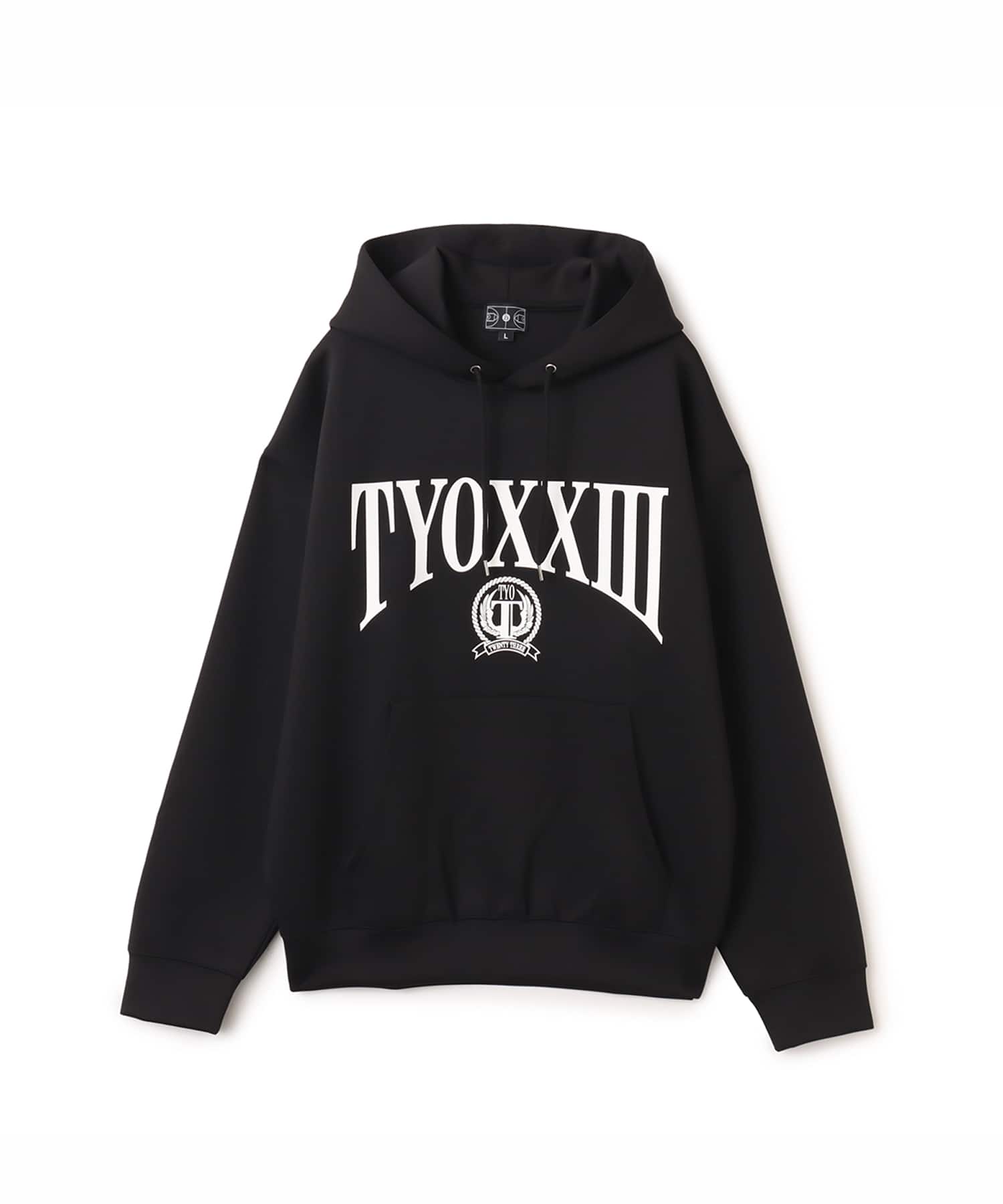 TOKYO23 Cardboard Knit Hoodie BLACKのメイン画像
