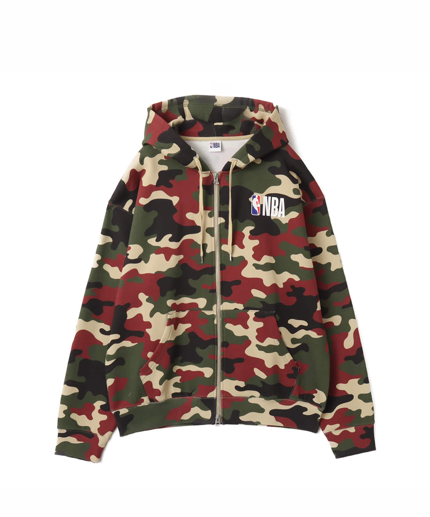 TOKYO23 x NBA Zip-up Hoodie CAMOUFLAGEのメイン画像