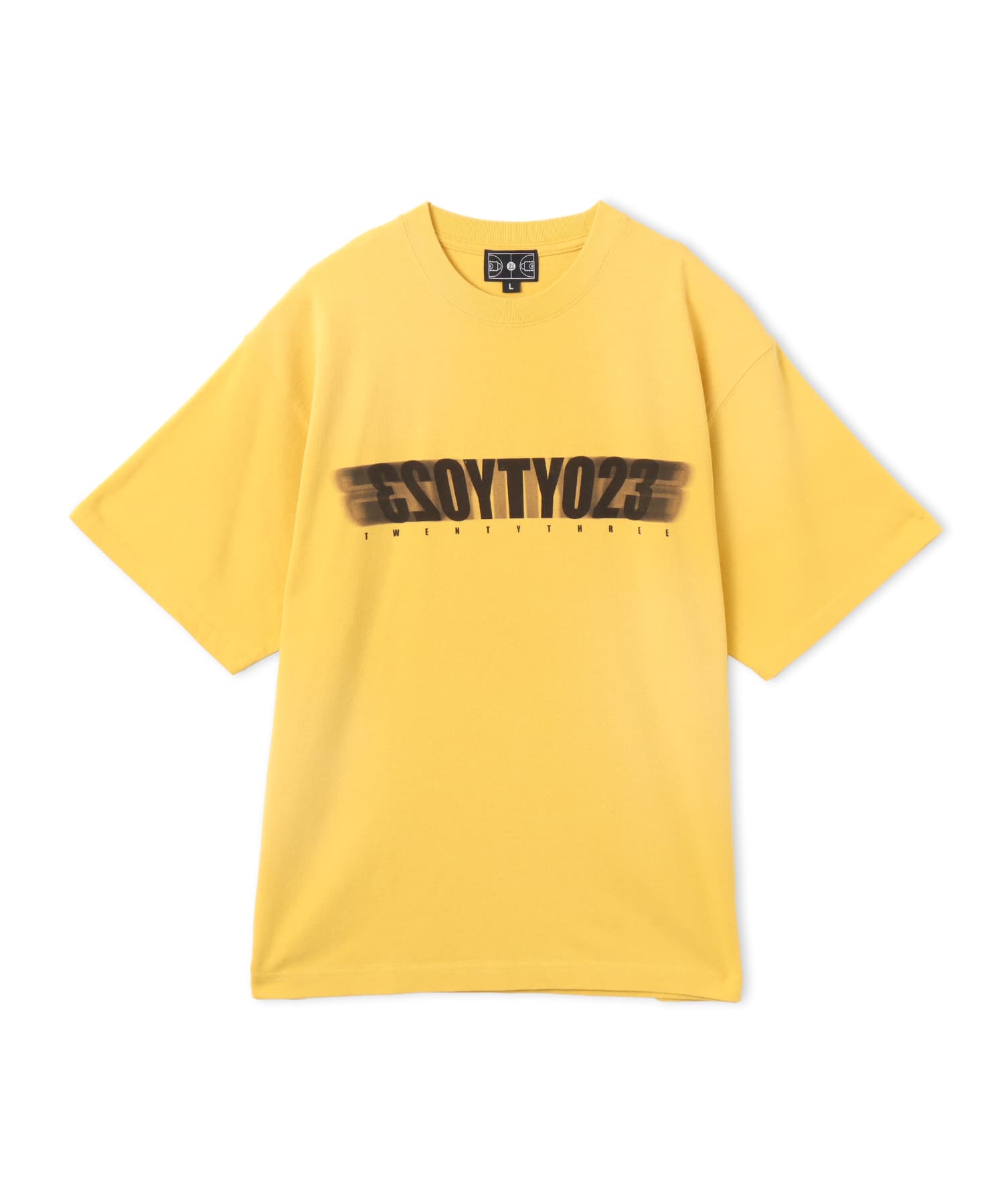 TOKYO 23 Motion Logo T-shirt YELLOWのメイン画像