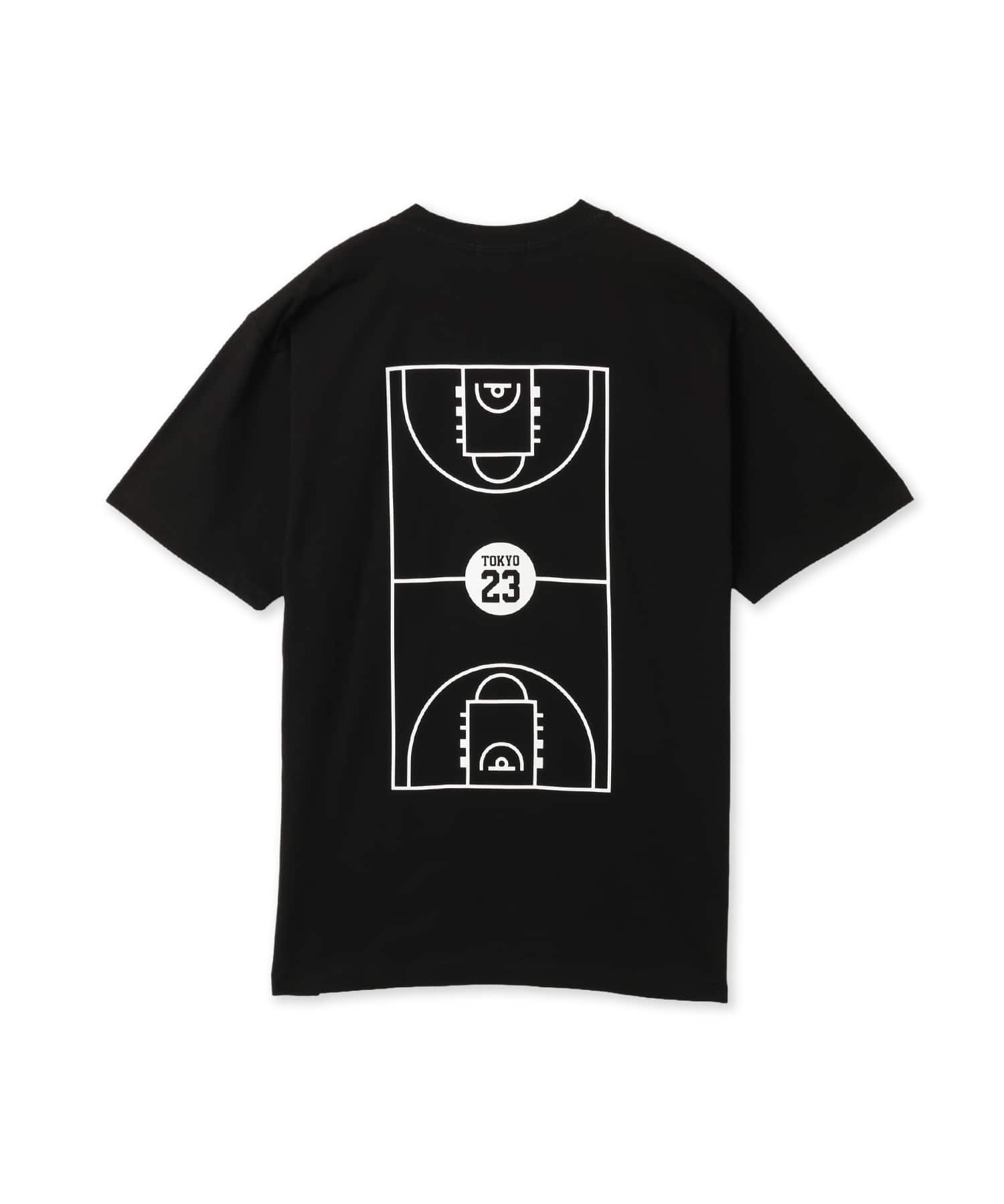 TOKYO 23 Full Court T-shirt BLACKのメイン画像