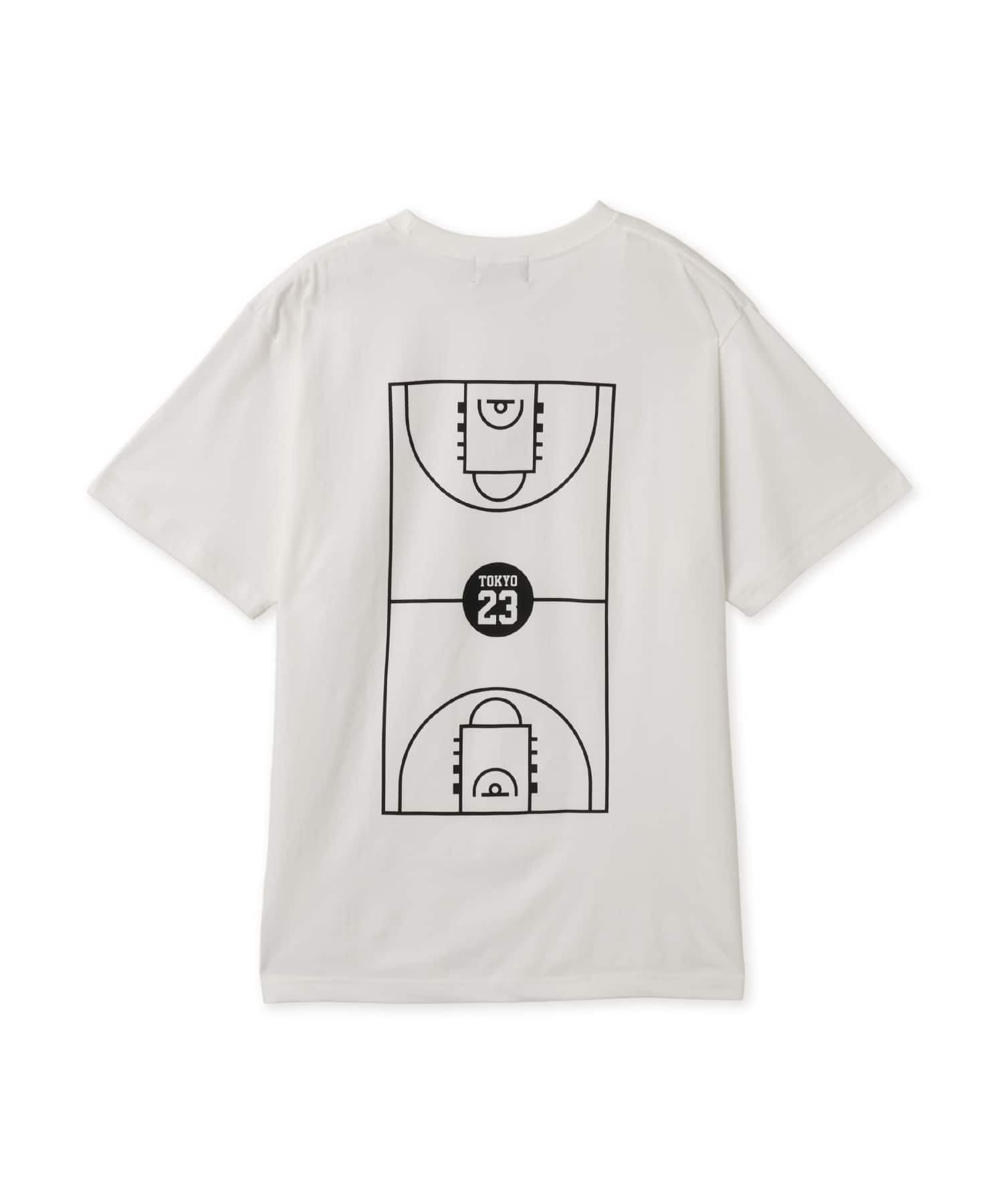 TOKYO 23 Full Court T-shirt WHITEのメイン画像