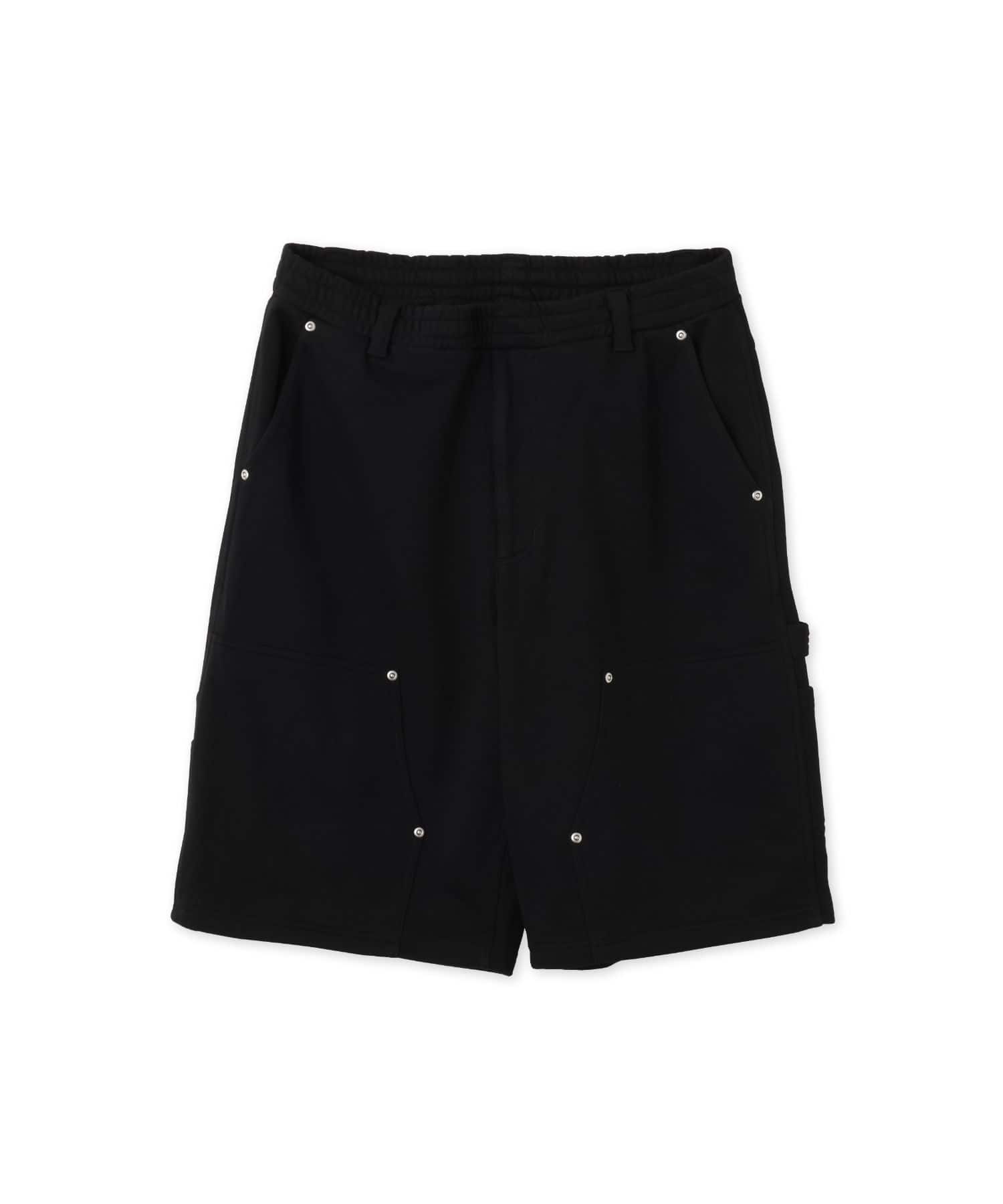TOKYO23 Double Knee Sweat Short Pants BLACKのメイン画像