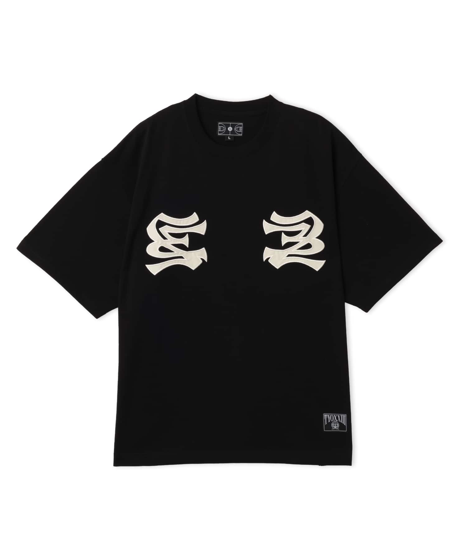 TOKYO23 Sleeve Line Patch Logo T-shirt BLACKのメイン画像