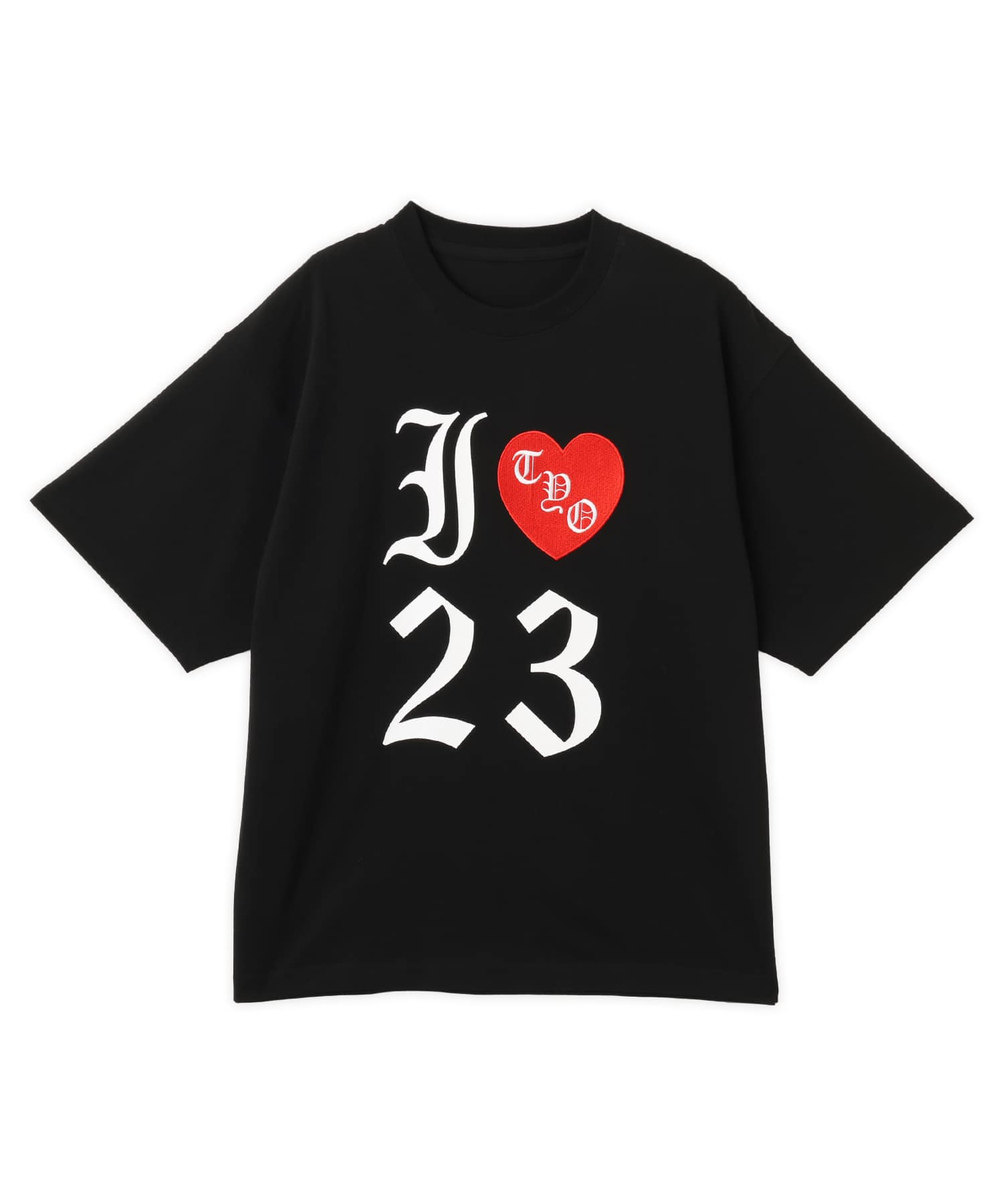 TOKYO23 I Love 23 T-shirt BLACKのメイン画像