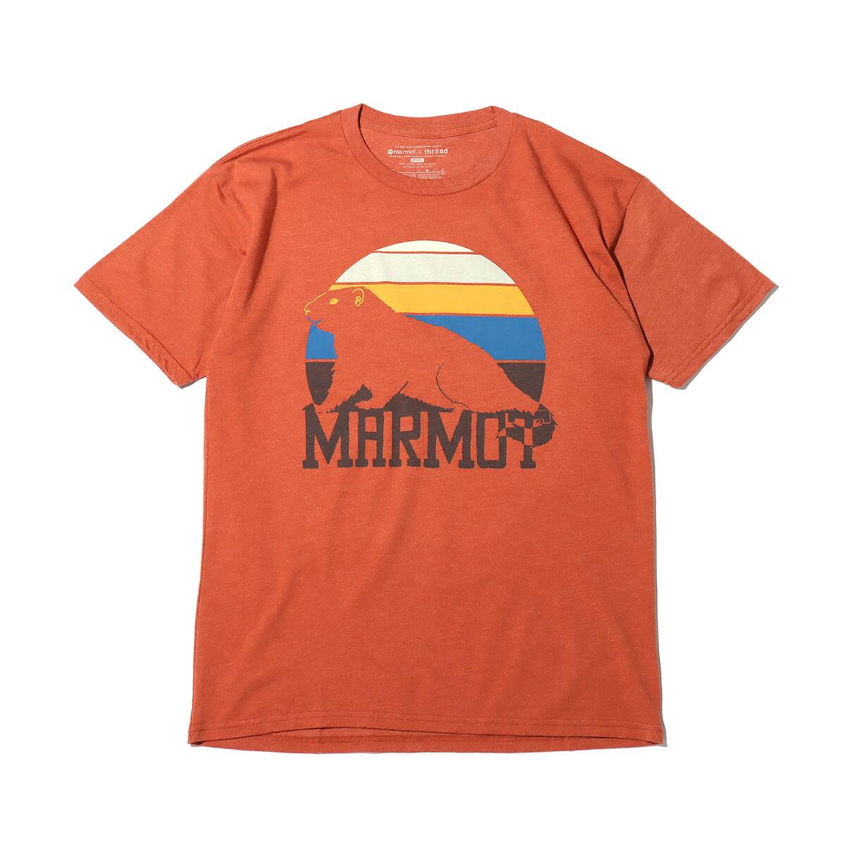 Marmot DAWNING MARMOT H/S T RED 20SP-Iのメイン画像