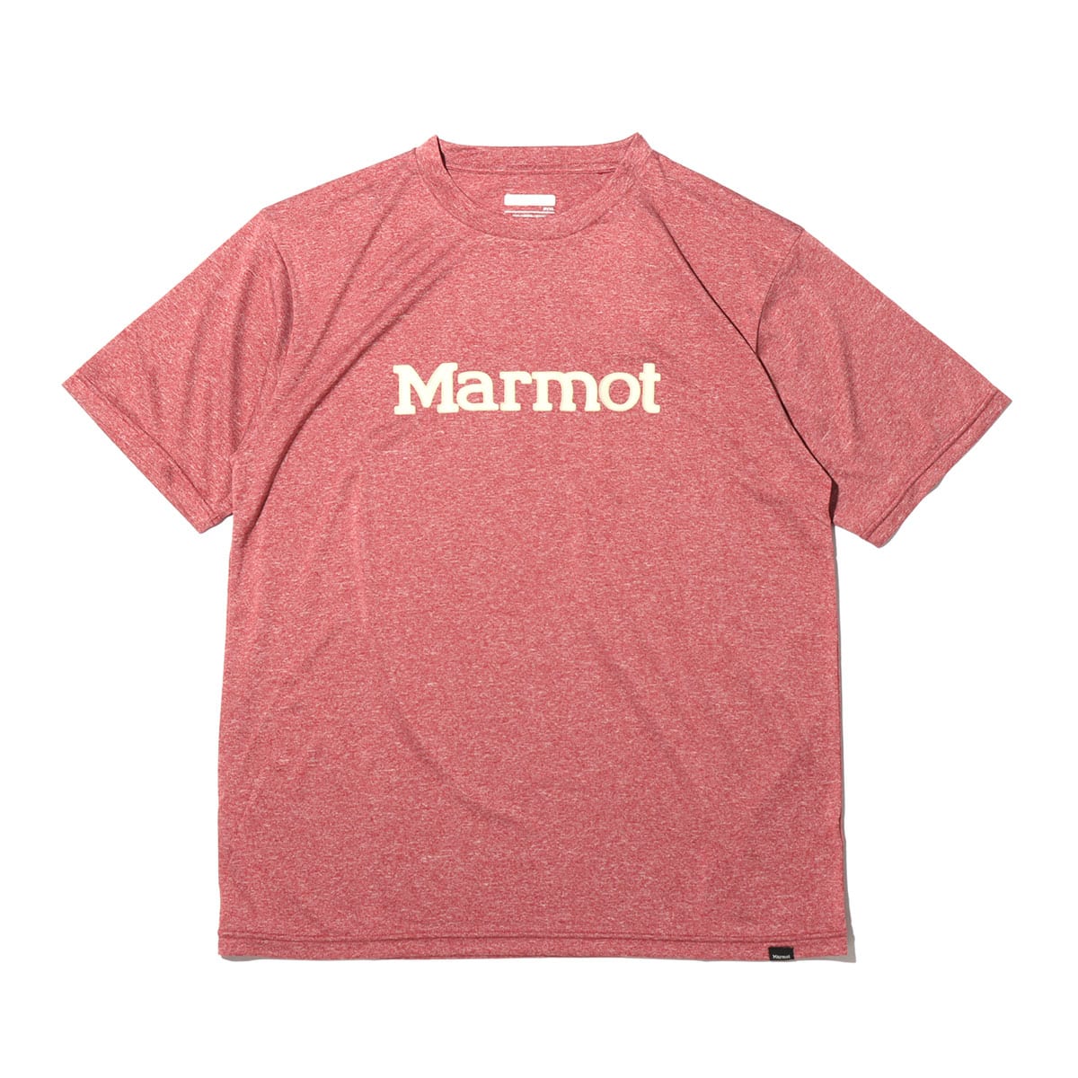 Marmot LOGO H/S CREW RED 20SP-Iのメイン画像