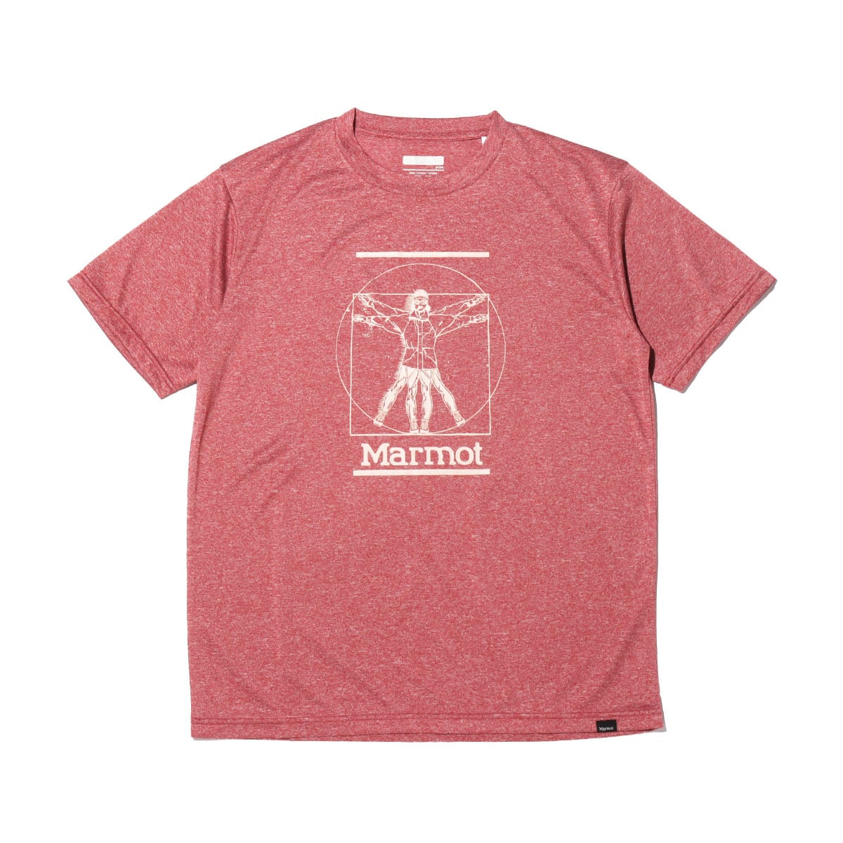 Marmot ANGEL WING H/S CREW RED 20SP-Iのメイン画像