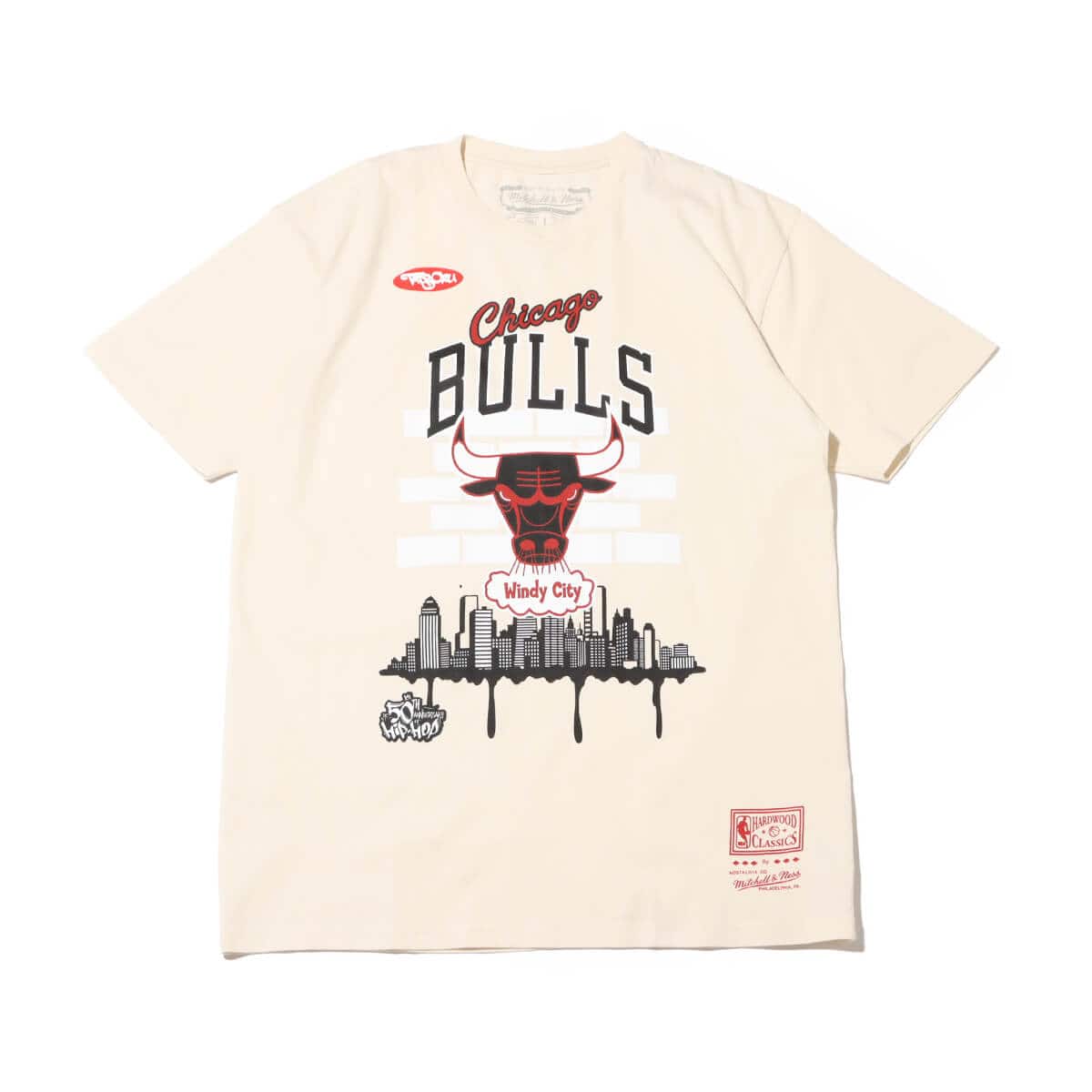 Mitchell & Ness TATS CRU CITY TEE CBU CREAM 23FW-I