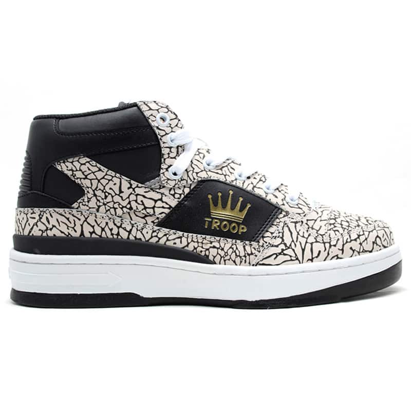 TROOP PRO EDITION MID  WHITE/PBLACK/GOLDのメイン画像