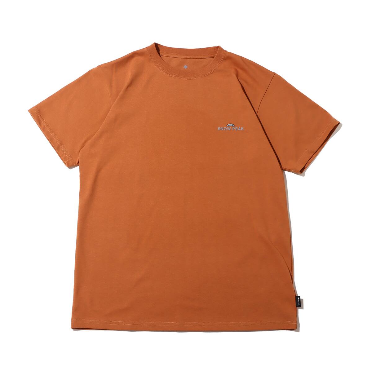 snow peak Relaxin' Fieldscape T shirt Brown 23SP-Iのメイン画像