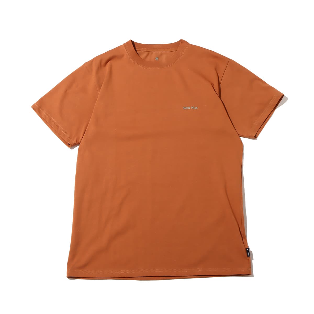 snow peak ROPEWORK T shirt Brown 23SP-Iのメイン画像