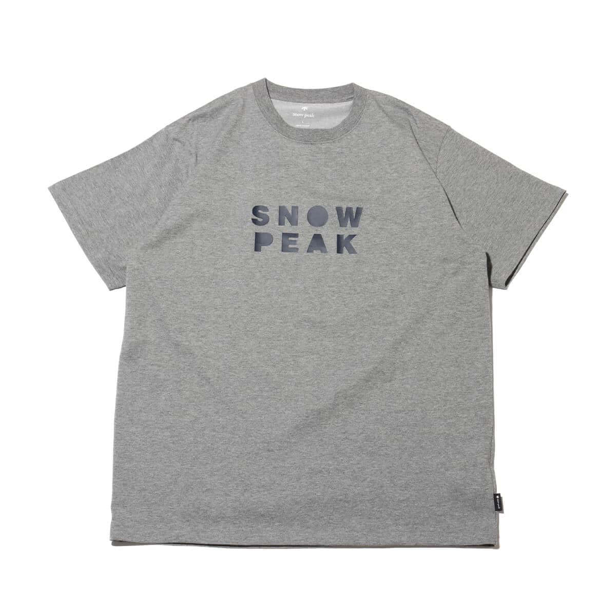 snow peak SNOWPEAKER T-Shirt CAMPER M.grey