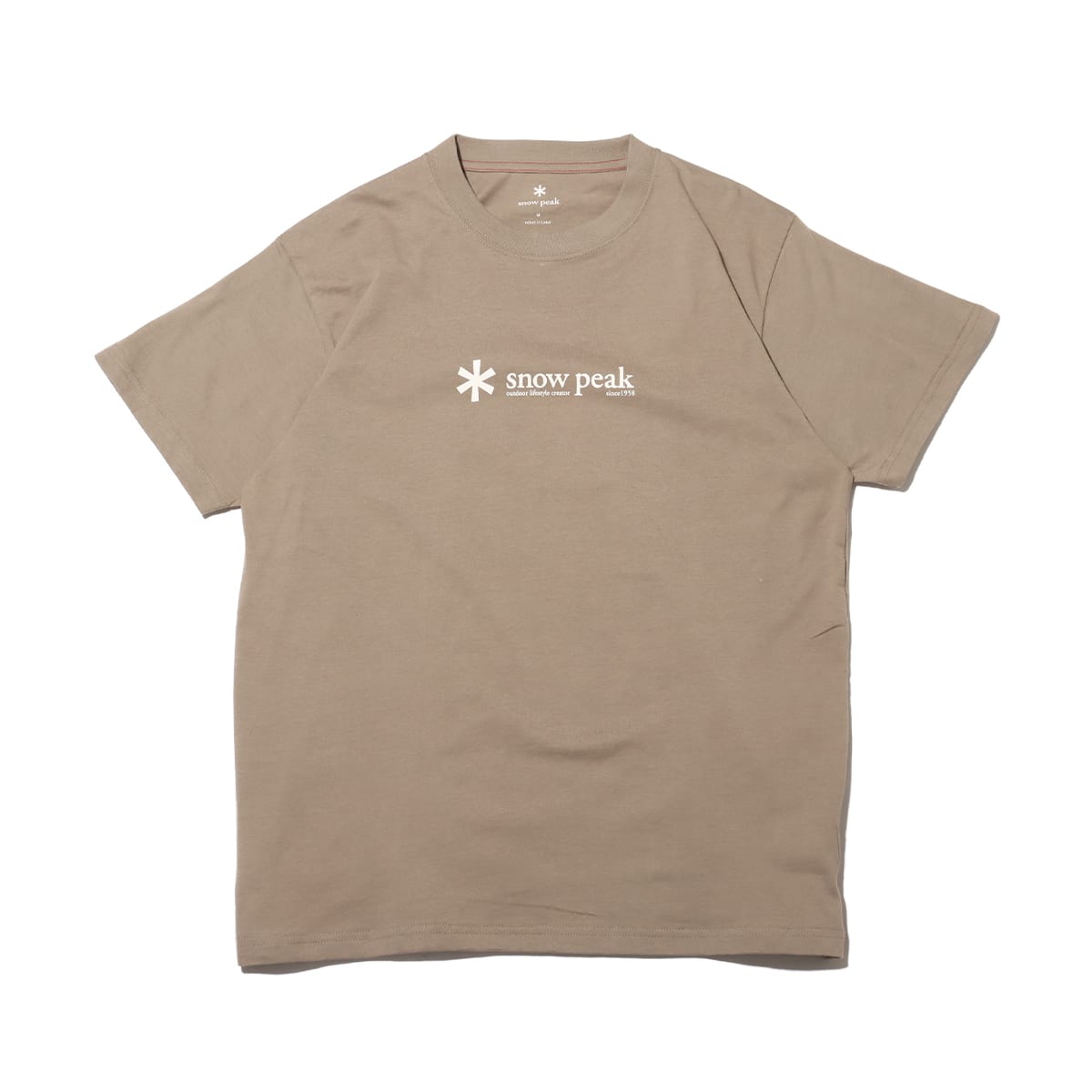 snow peak Soft Cotton Logo Short Sleeve T-Shirt Pro. 24SP-Iのメイン画像