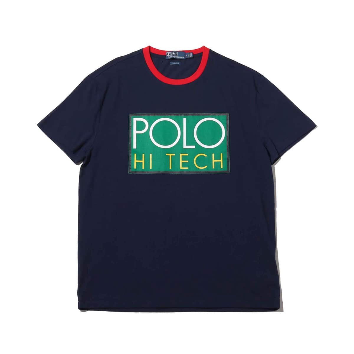 POLO RALPH LAUREN SSCNM1-SHORT SLEEVE-T-SHIRT NAVY 18HO-Iのメイン画像