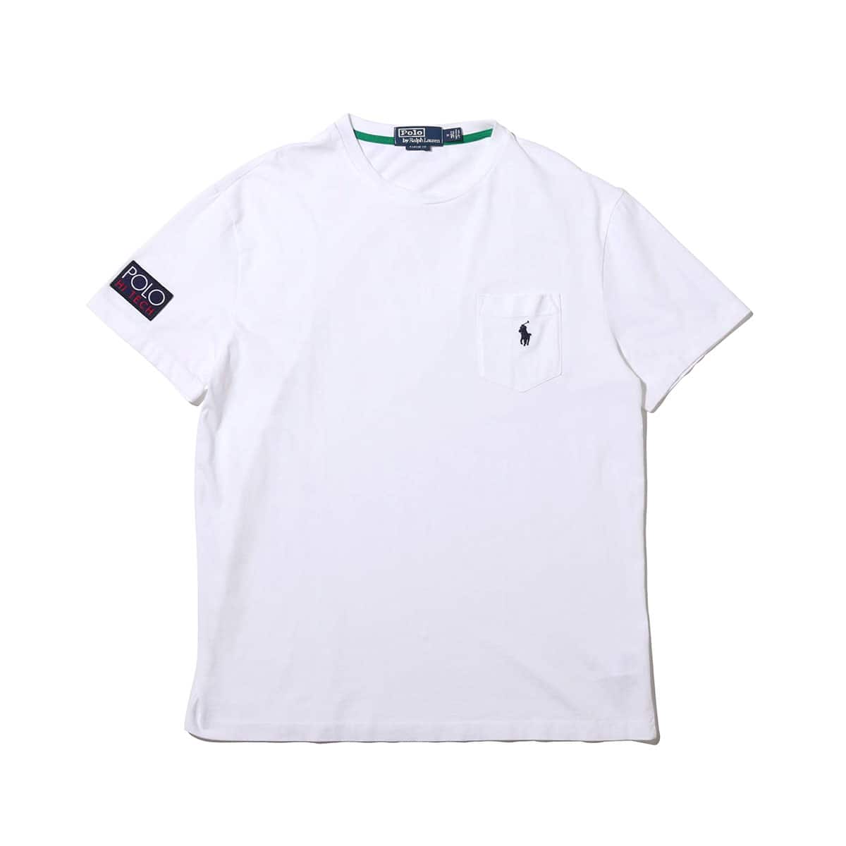 POLO RALPH LAUREN SSCNPKTM2-SHORT SLEEVE-T-SHIRT WHITE 18HO-Iのメイン画像