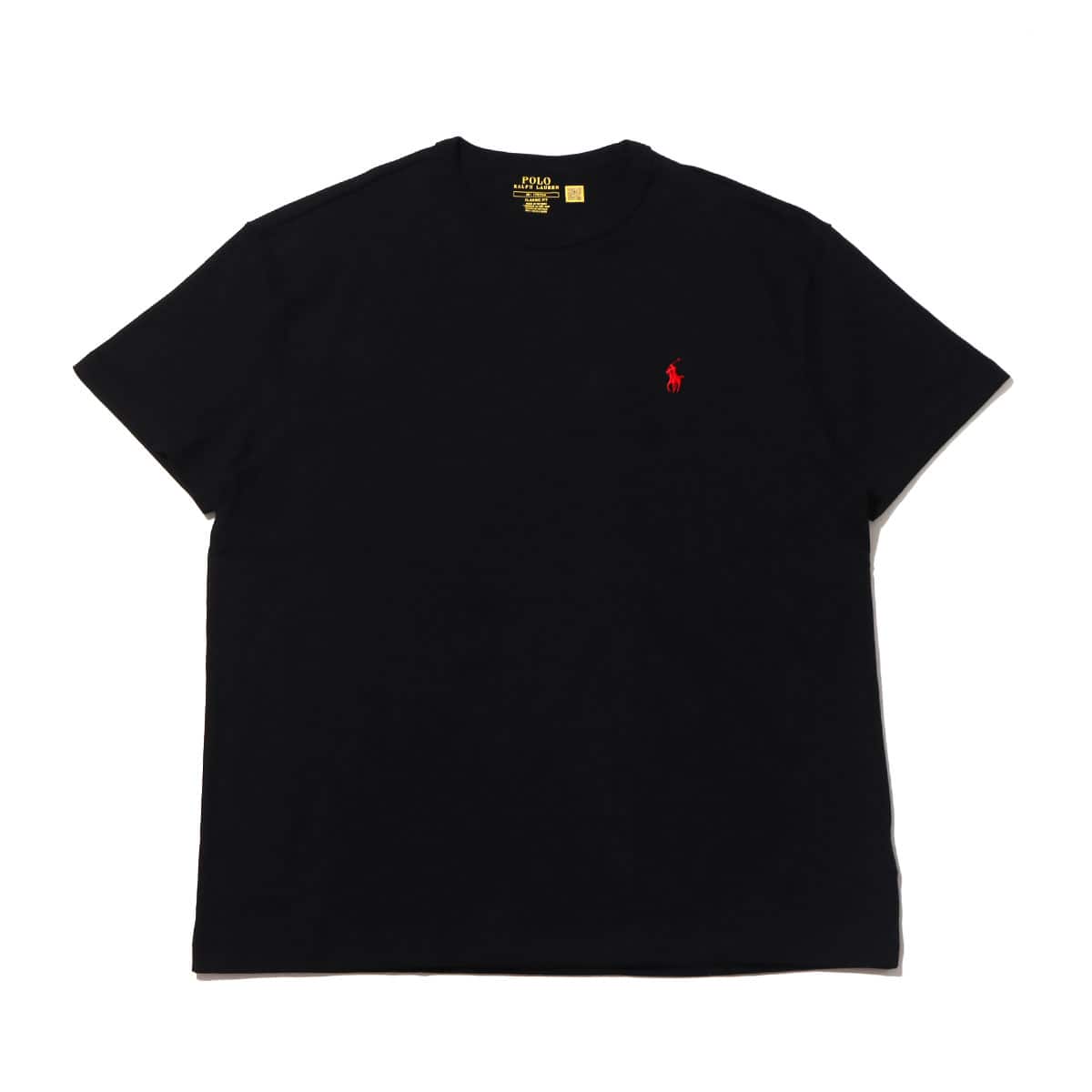 POLO RALPH LAUREN CLASSIC FIT HEAVY WEIGHT T-SHIRT POLO BLACK/C3870 22SS-I_photo_large