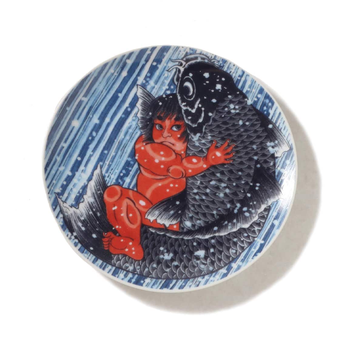 THREE TIDES TATTOO KINTARO KOI PLATES RED/BLUE 20SU-Iのメイン画像