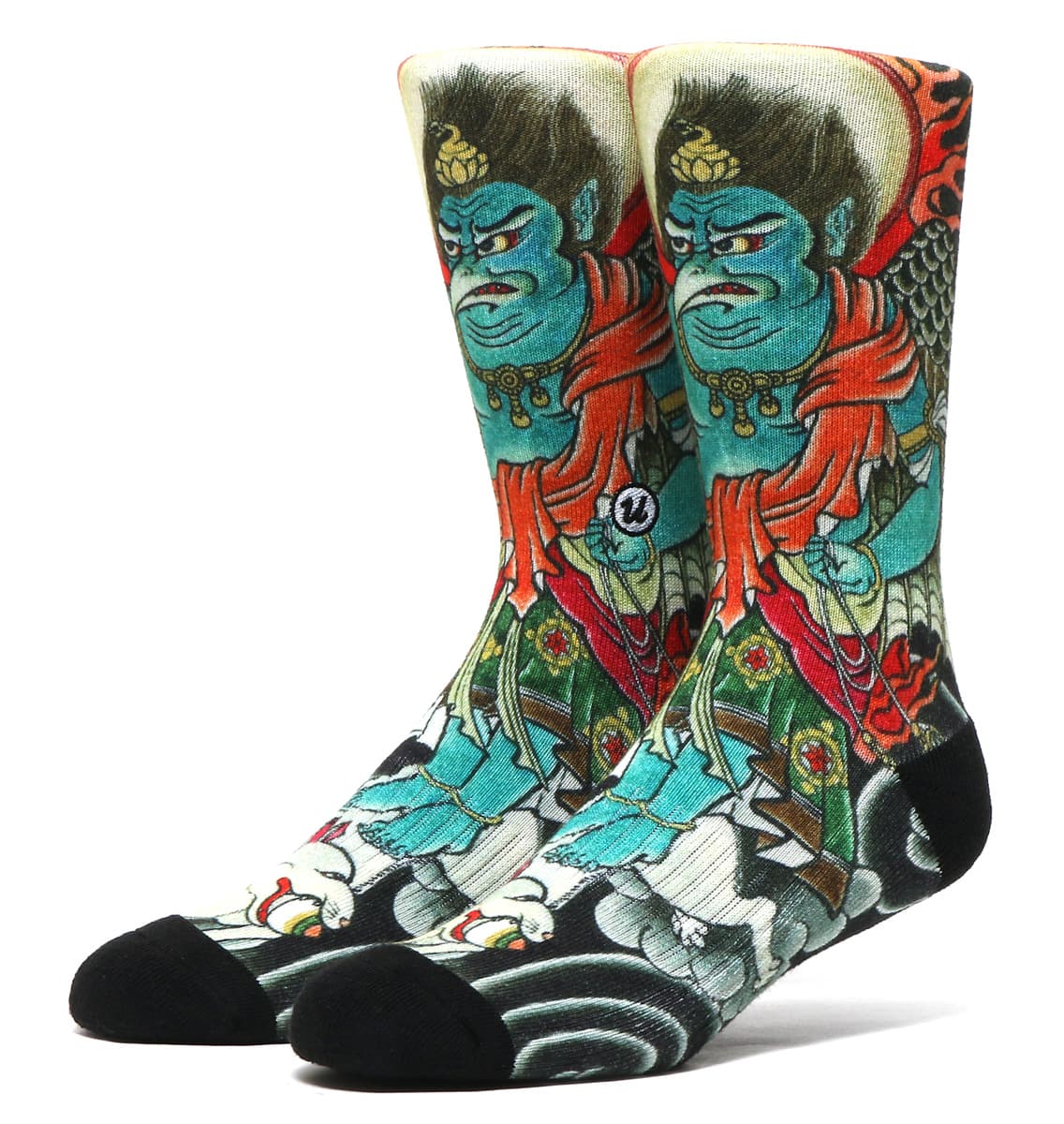 UBIQ“IREZUMI” SOCKS (Tengu)  Designed by Horitatsu BLACKのメイン画像