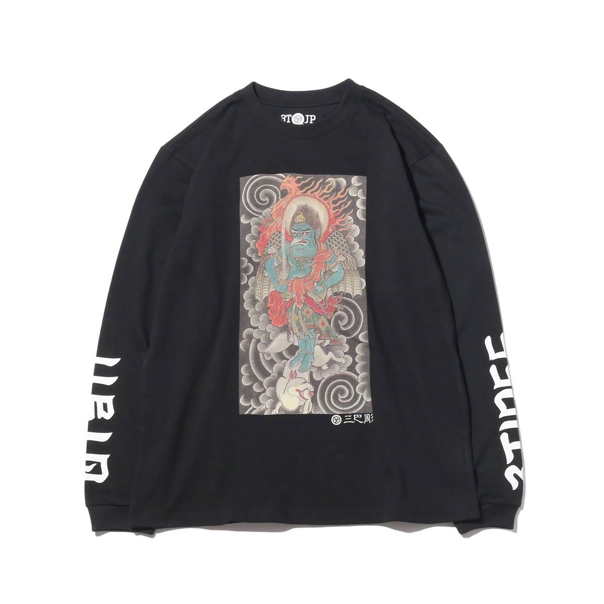 UBIQ “IREZUMI” LS T-SHIRT (Tengu) Designed by HORITATSU BLACK_photo_large