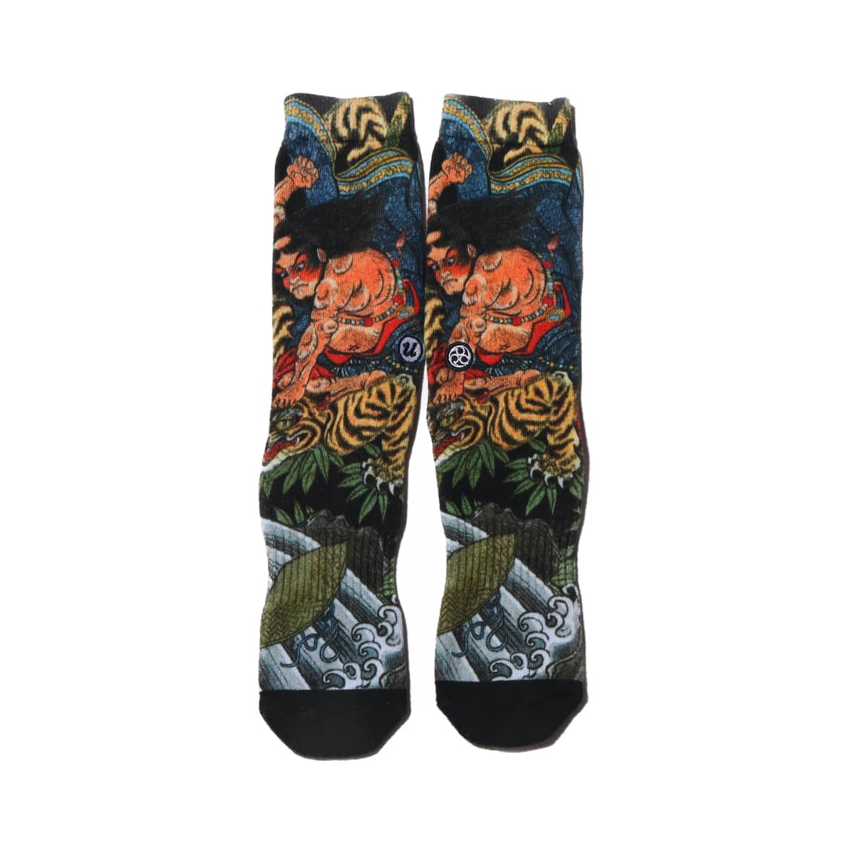 UBIQ “IREZUMI” SOCKS Gyousya-Busyo Designed by Ukiyoemon BLACK 20SP-Iのメイン画像