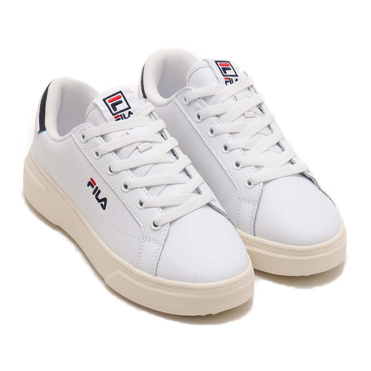 FILA COURT PLUMPY FEATHERY WHITE/FILA NAVY/FILA RED