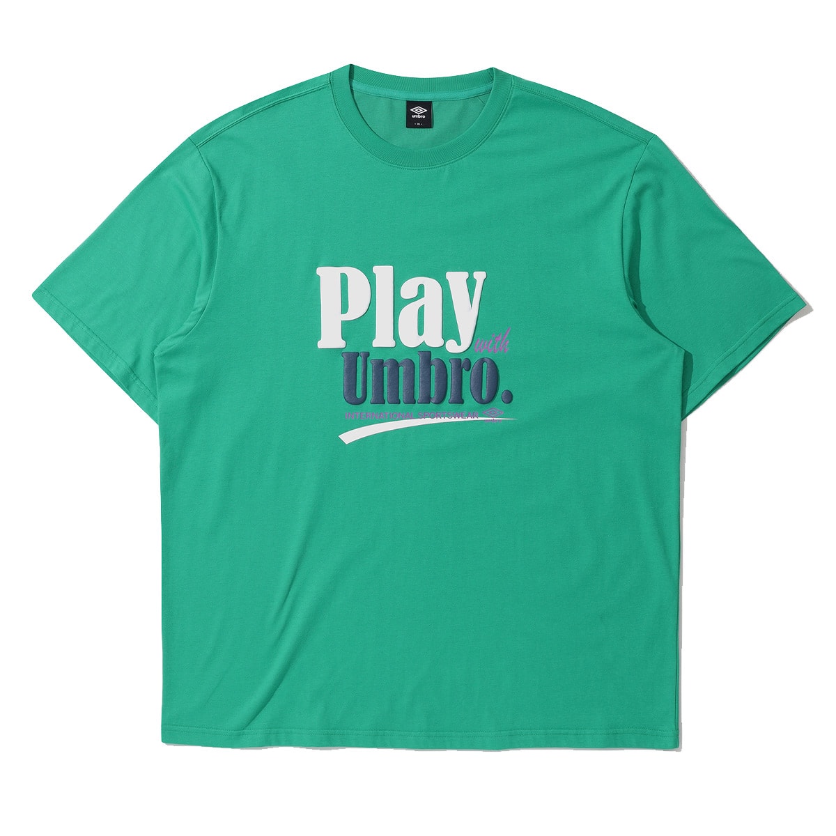 UMBRO SHORT SLEEVE SHIRT GREEN 23SU-Sのメイン画像