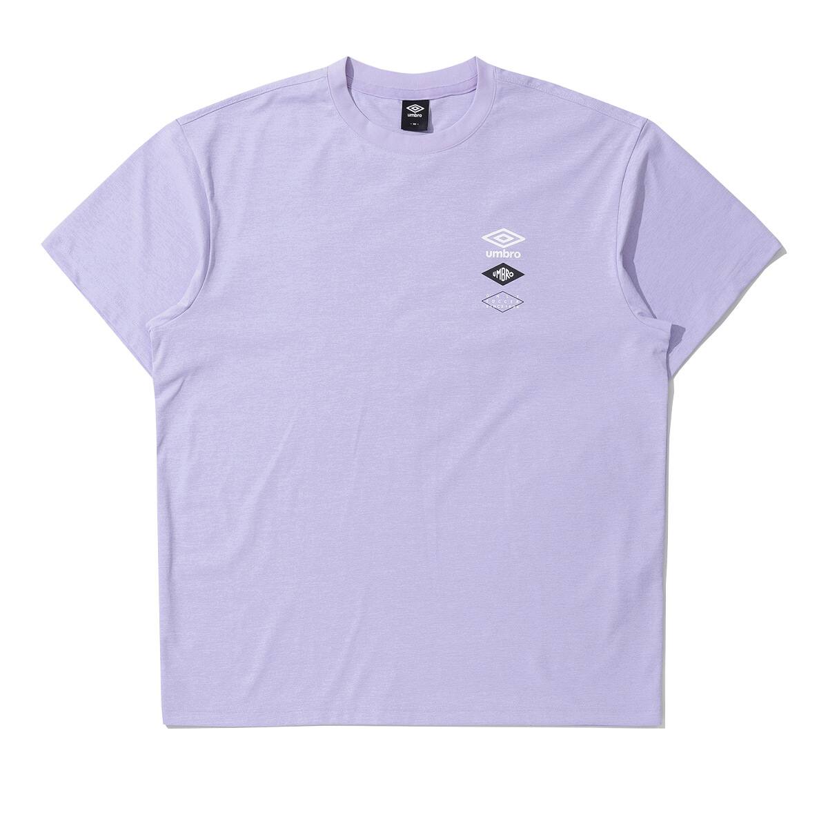 UMBRO SHORT SLEEVE SHIRT LAVENDER 23SU-Sのメイン画像