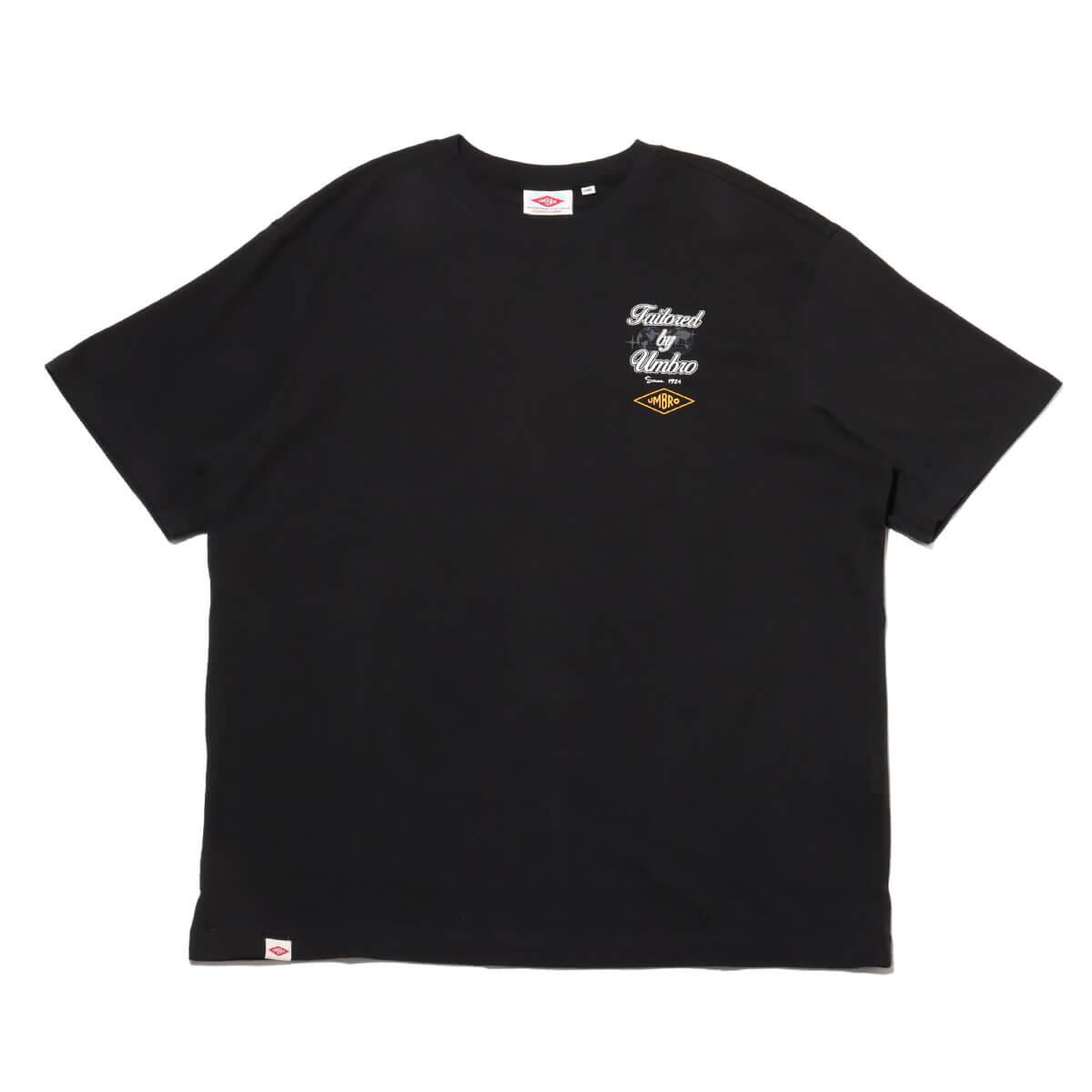 UMBRO SHORT SLEEVE SHIRT ブラック のメイン画像