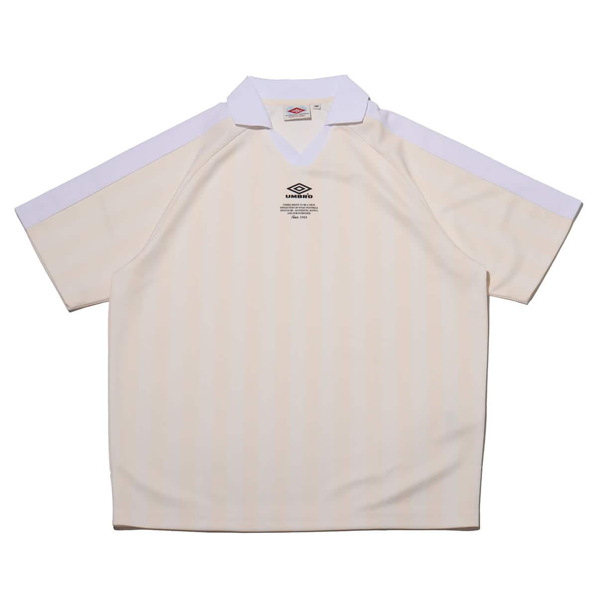 UMBRO SHORT SLEEVE SHIRT クリーム のメイン画像