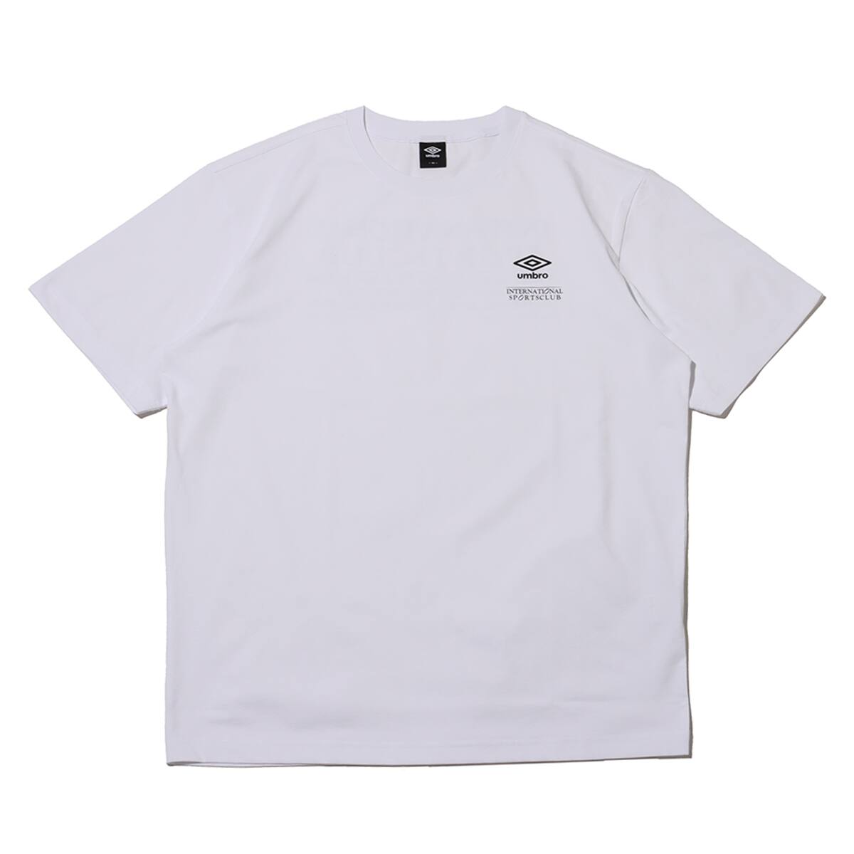 UMBRO BACK LETTERING SHORT SLEEVE SHIRT WHITE のメイン画像