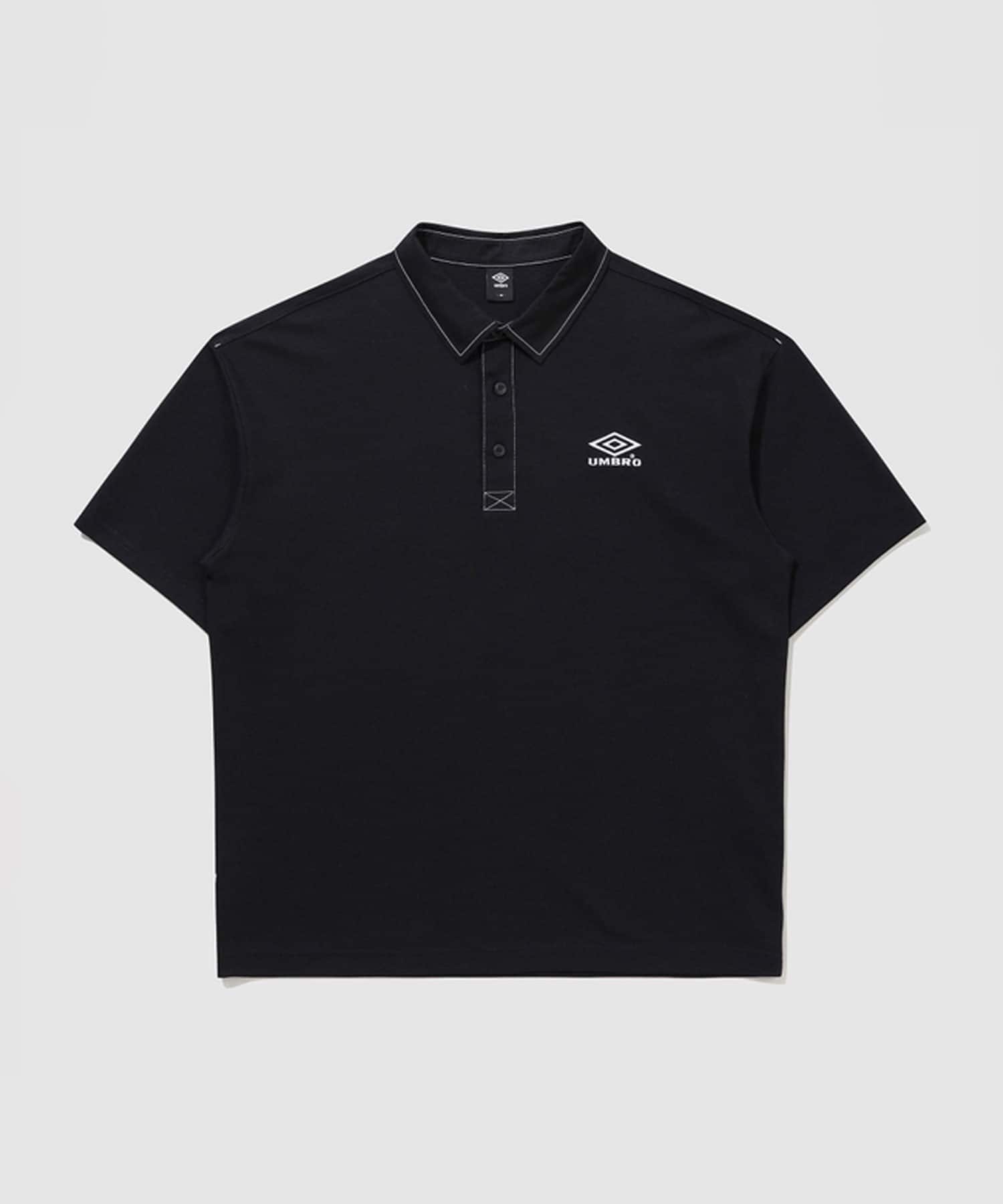 UMBRO 【KOREA COLLECTION】KTP POLO SHIRTS BLACKのメイン画像