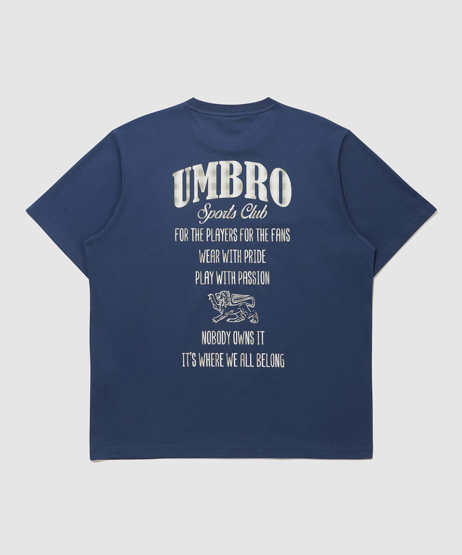 UMBRO 【KOREA COLLECTION】OMBRE SHORTS SLEEVE T-SHIRTS ネイビーのメイン画像