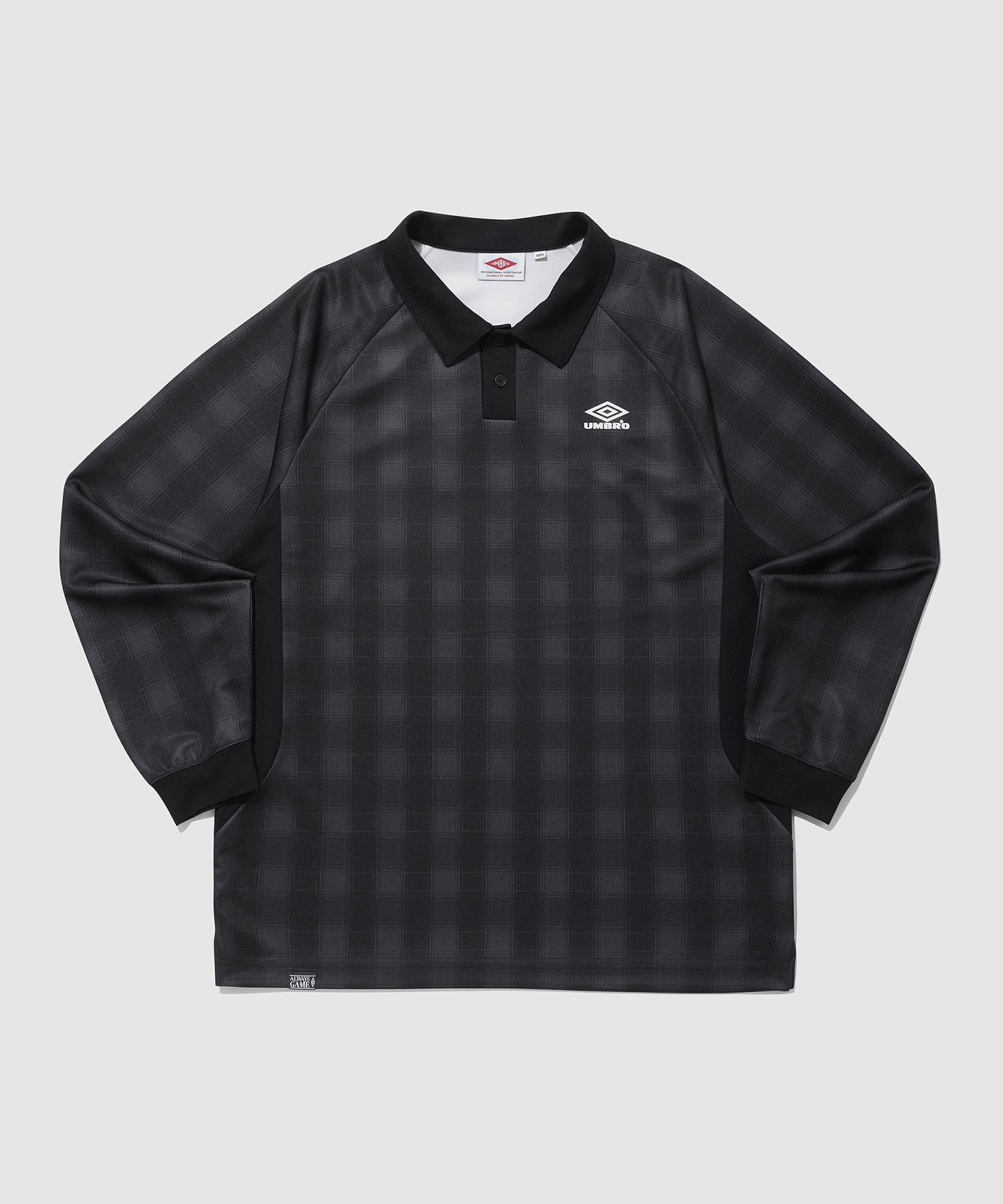 UMBRO 【KOREA COLLECTION】HBL CASUAL LONG SLEEVEGAME SHIRTS ブラックのメイン画像