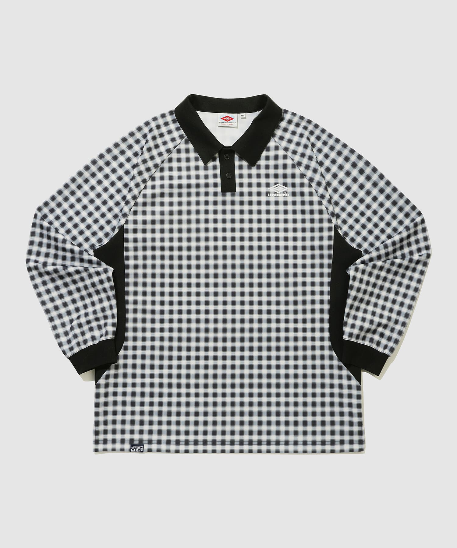 UMBRO 【KOREA COLLECTION】HBL CASUAL LONG SLEEVEGAME SHIRTS グレーのメイン画像