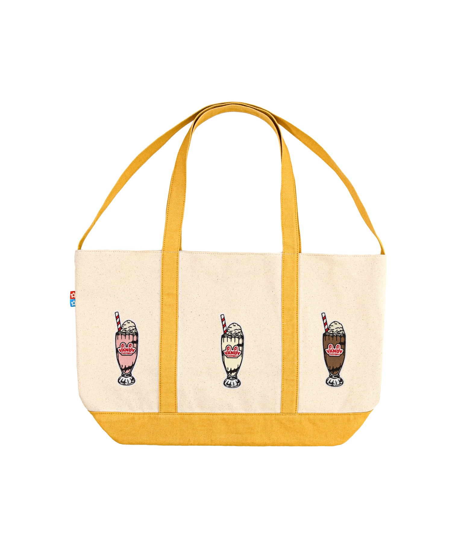 VANDYTHEPINK x ATMOS Milkshakes Tote Bag CREAMのメイン画像