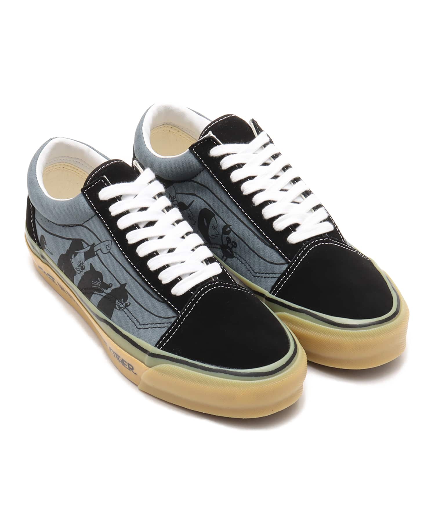 VANS LX Old Skool/Hanai Hanai Black/Stormy Weatherのメイン画像