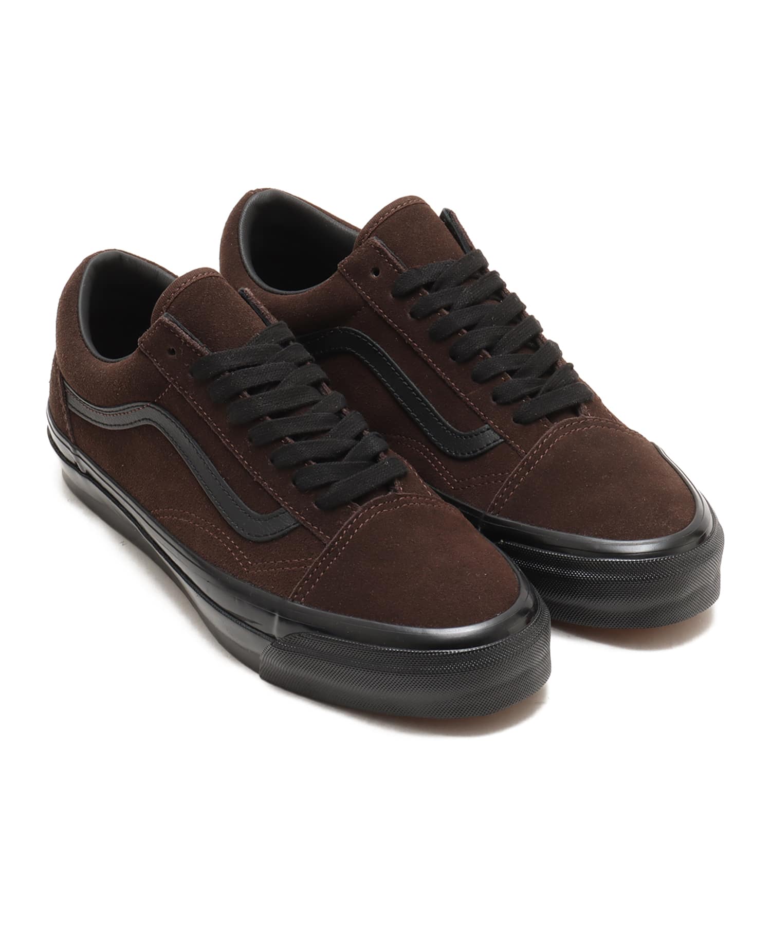 VANS LX Old Skool SUEDE BLACK/BROWNのメイン画像
