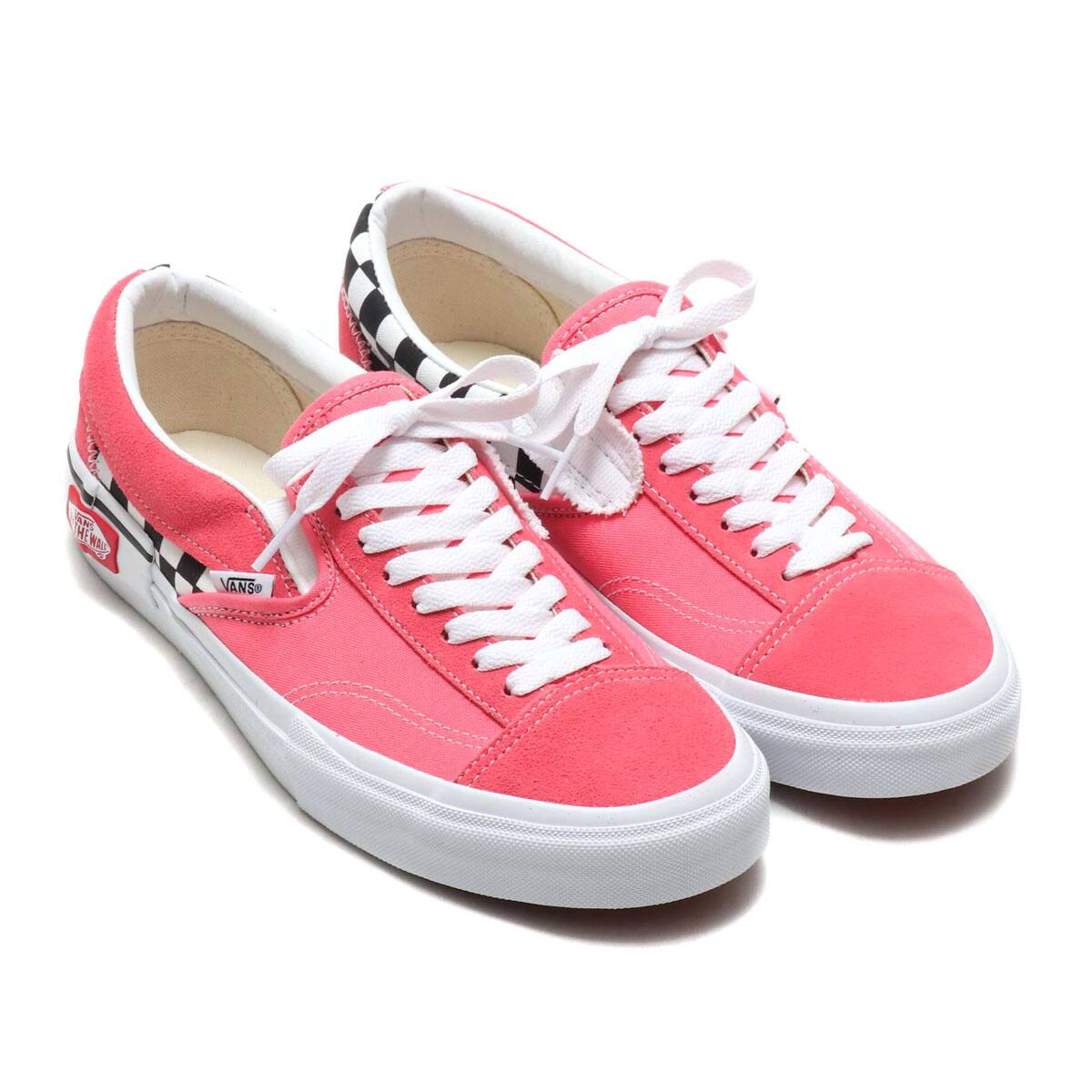 Vans Slip On Cap Strawberry Pink True White 19sp I