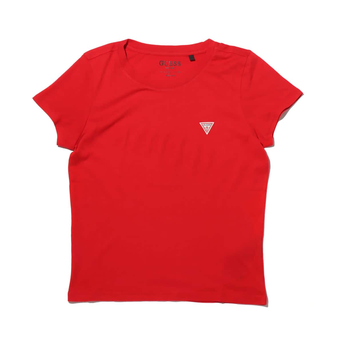 GUESS SS GUESS LOGO BABY TEE RED 20SU-Iのメイン画像