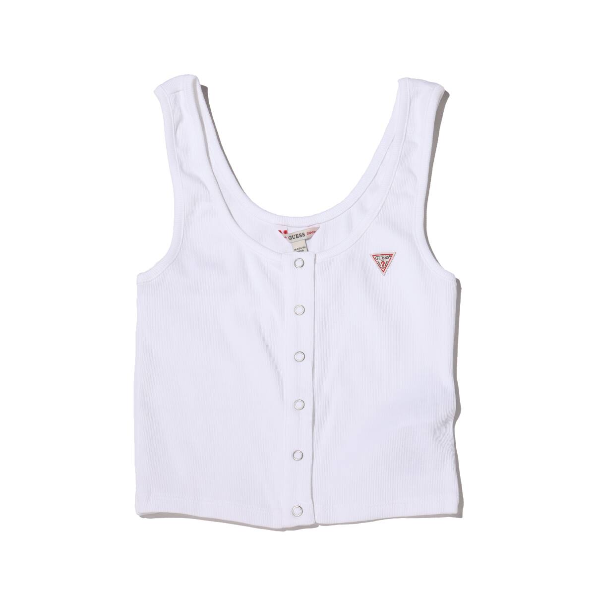 Guess Sl Guess Logo Crop Tank White 21ss I