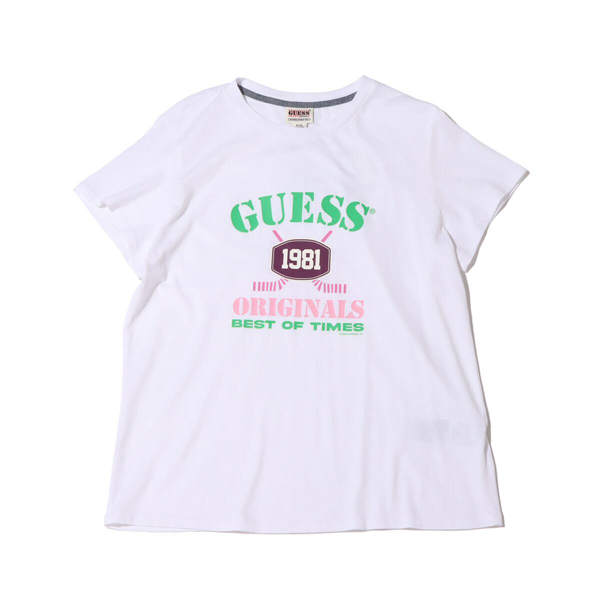 GUESS Originals Graphic Teeshirts WHITE 21FW-Iのメイン画像