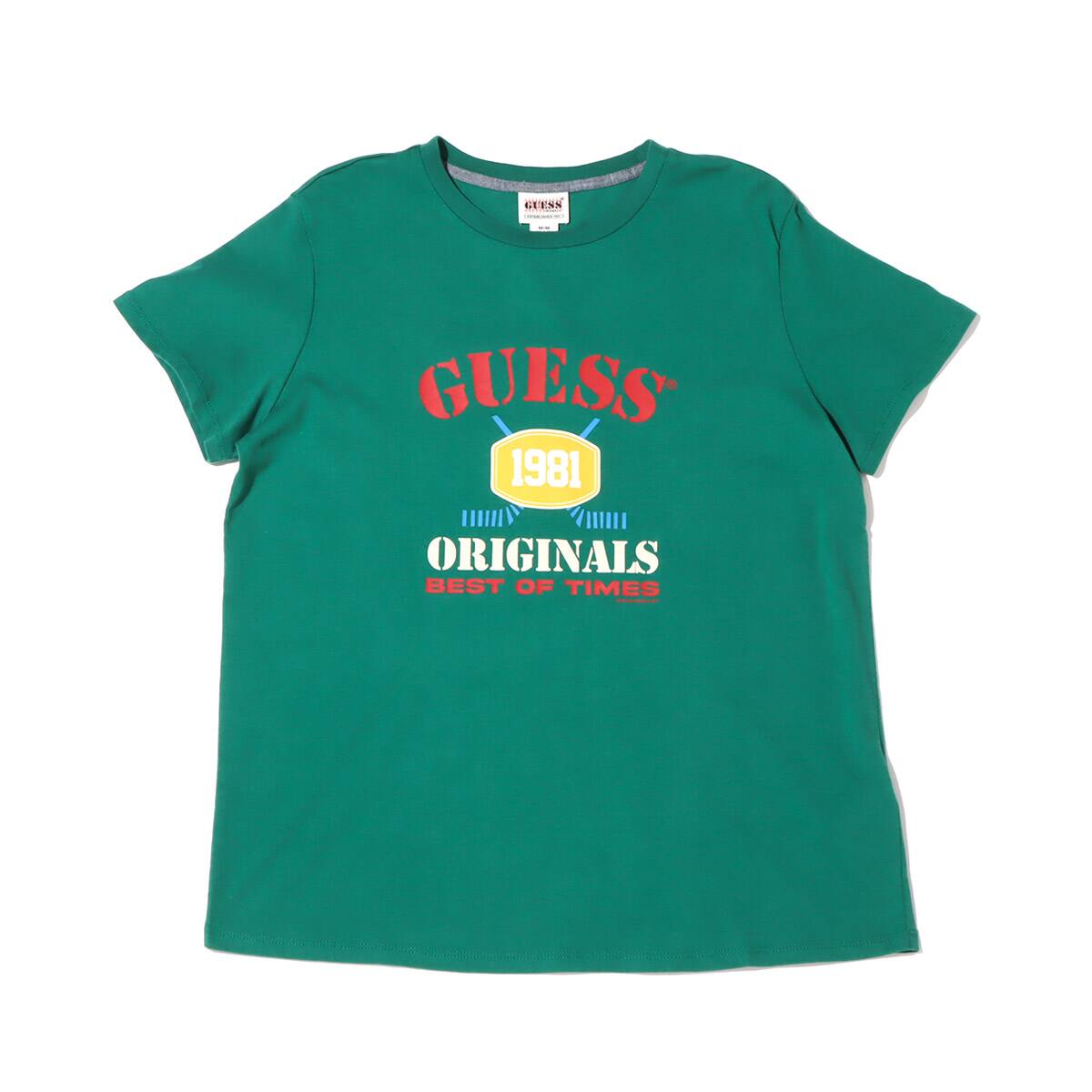 GUESS Originals Graphic Teeshirts GREEN 21FW-Iのメイン画像