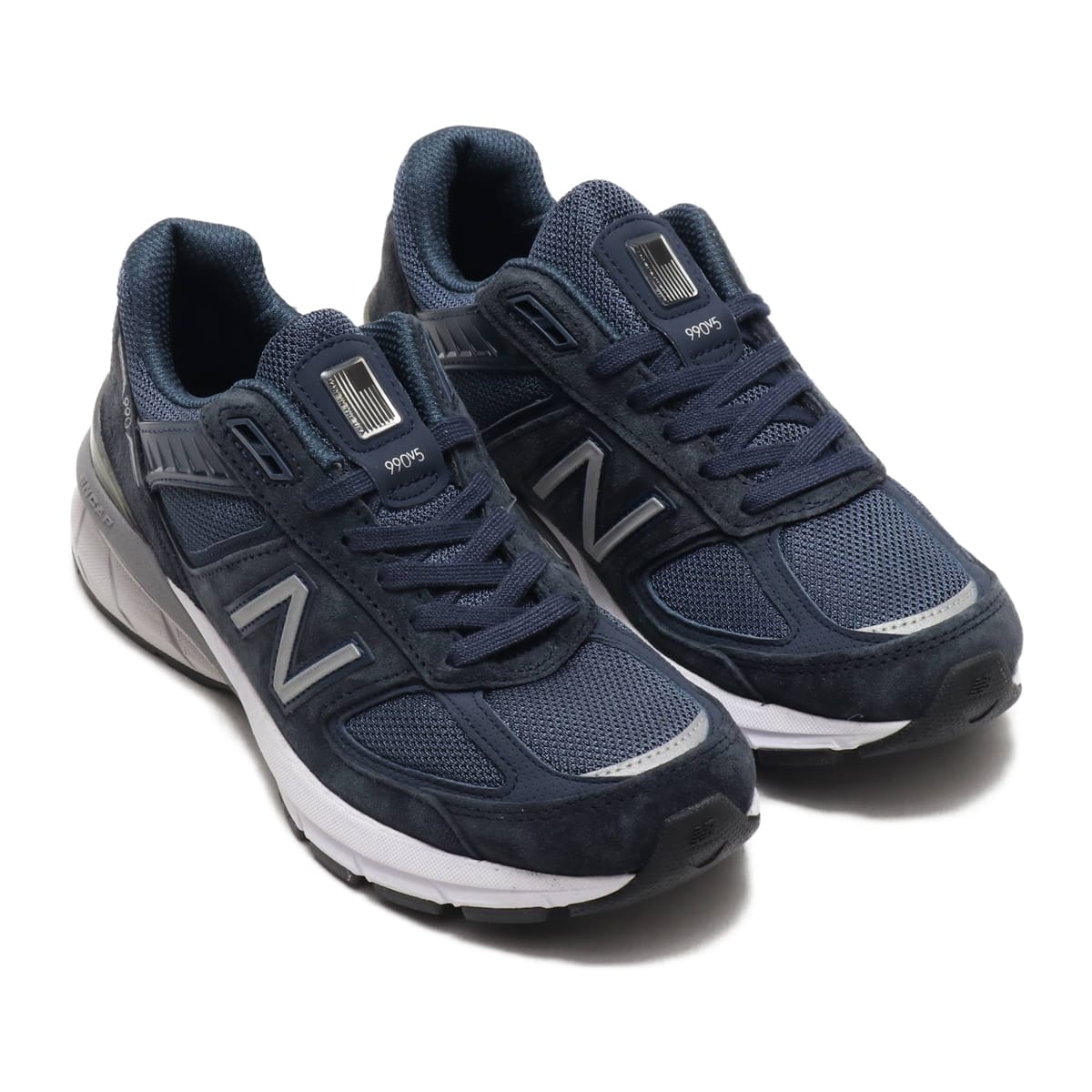 New Balance w990v5 ネイビー 23cm履き口紐 - スニーカー