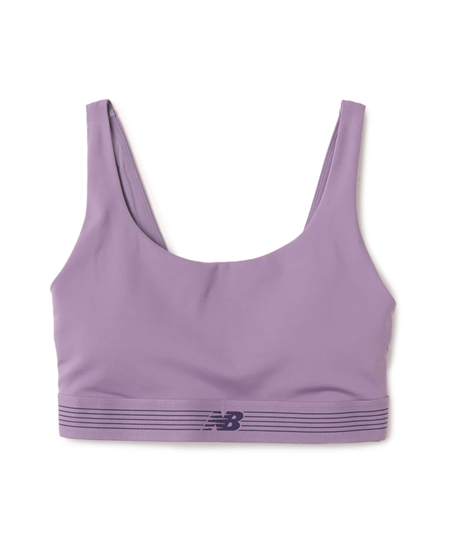 New Balance AC Training Bra キャンディドバイオレットのメイン画像