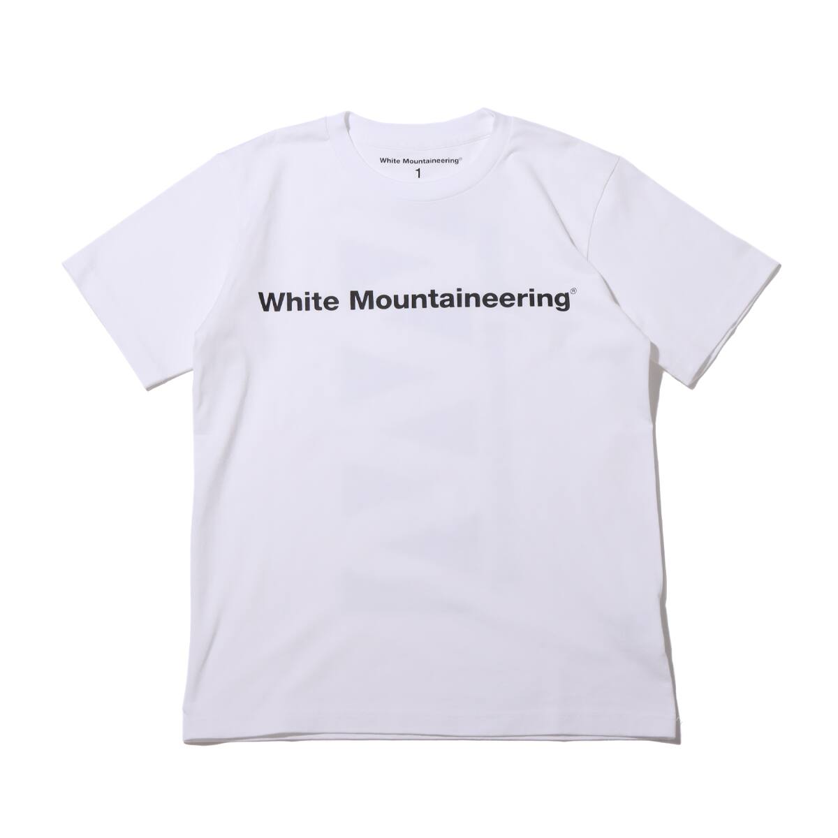 WHITE MOUNTAINEERING SIDE WM LOGO PRINTED T-SHIRT WHITE 21SP-Iのメイン画像