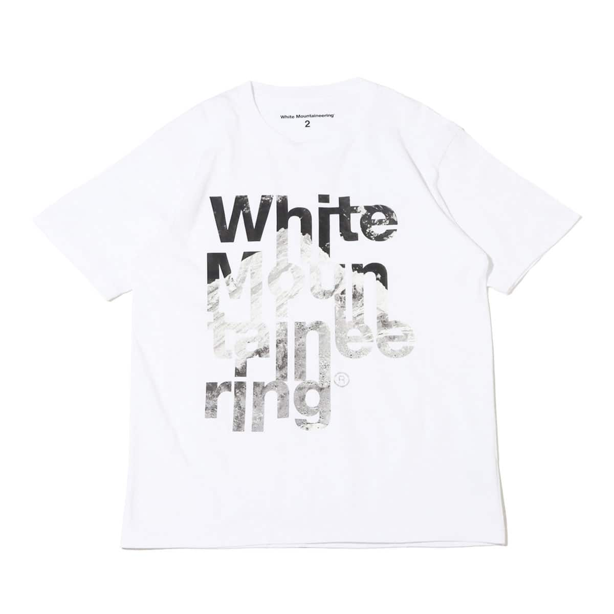 WHITE MOUNTAINEERING MOUNTAIN LOGO T-SHIRT WHITE 23SP-I